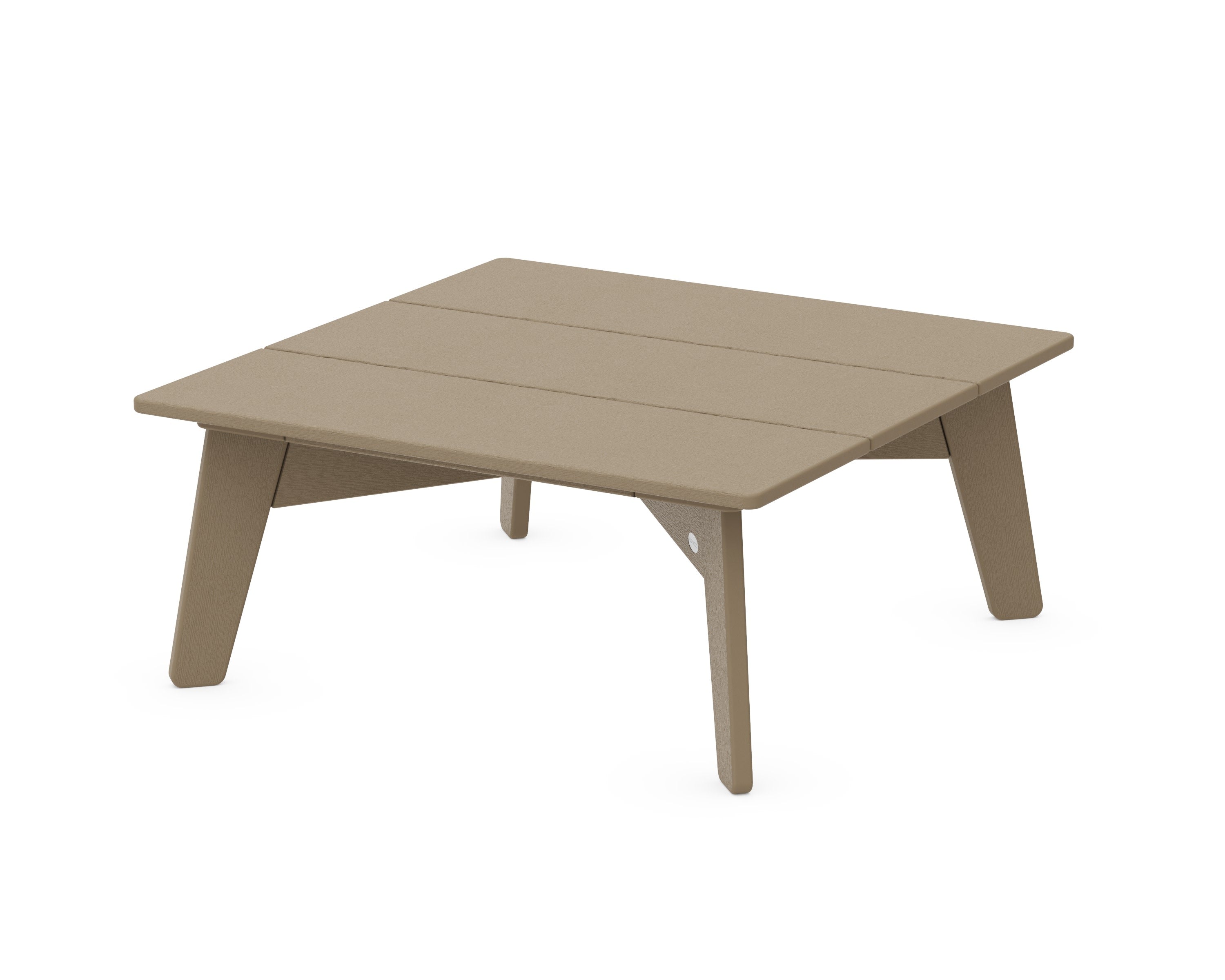 Riviera Modern Conversation Table in Vintage Sahara