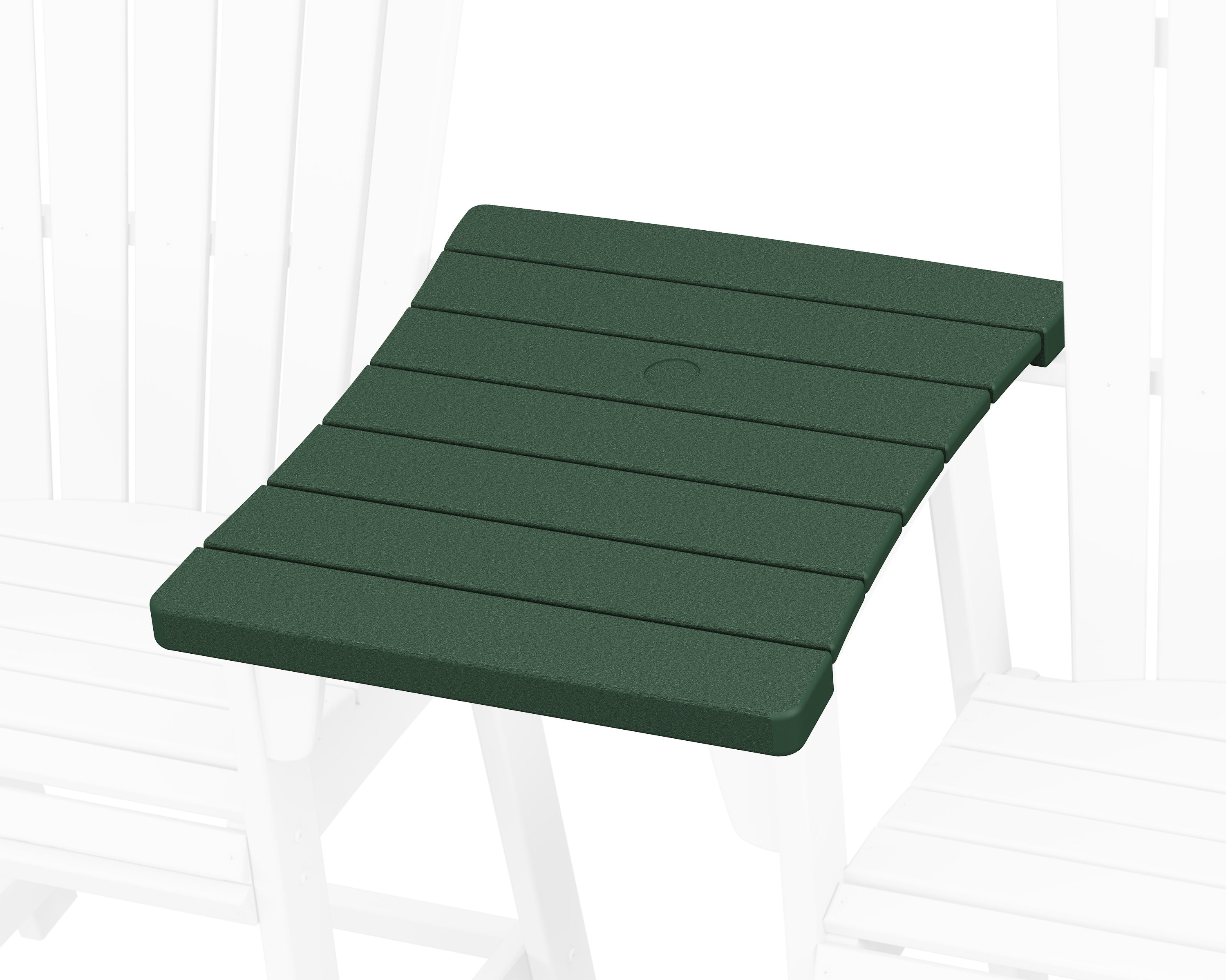 600 Series Straight Adirondack Dining Connecting Table in Green