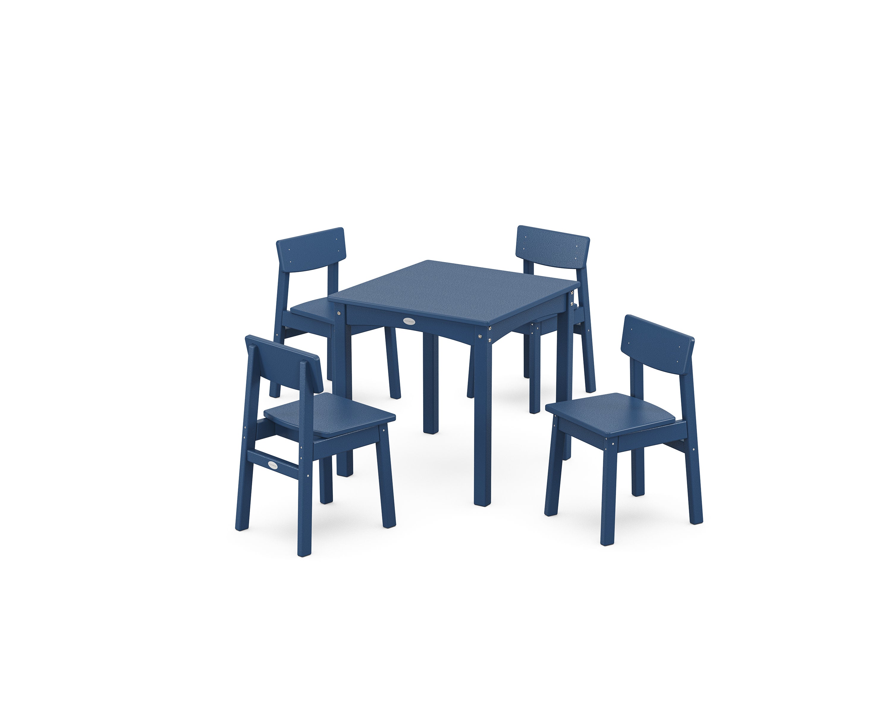 Modern Studio Kids 5-Piece Dining Set in Navy