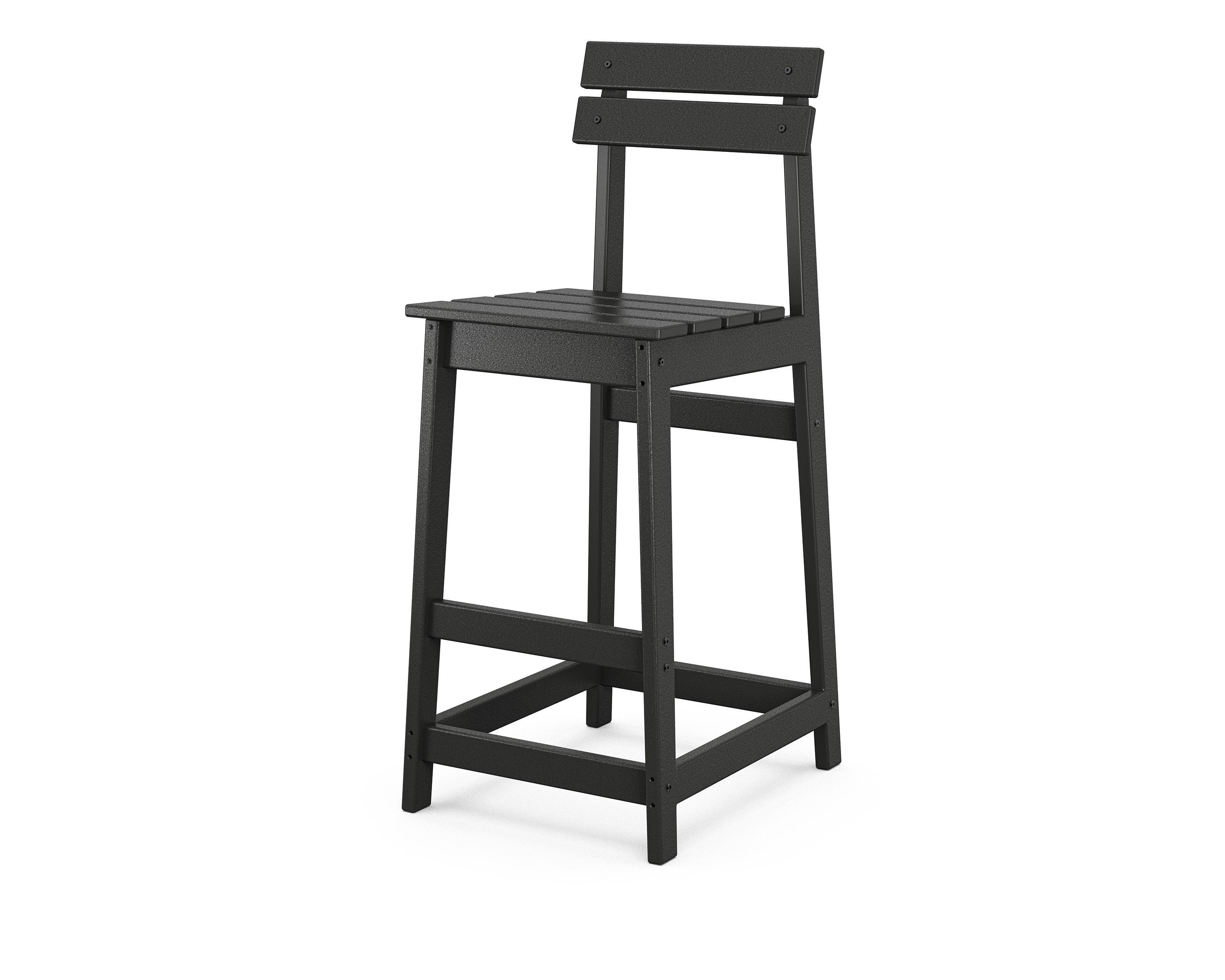 Modern Studio Plaza Bar Chair in Black