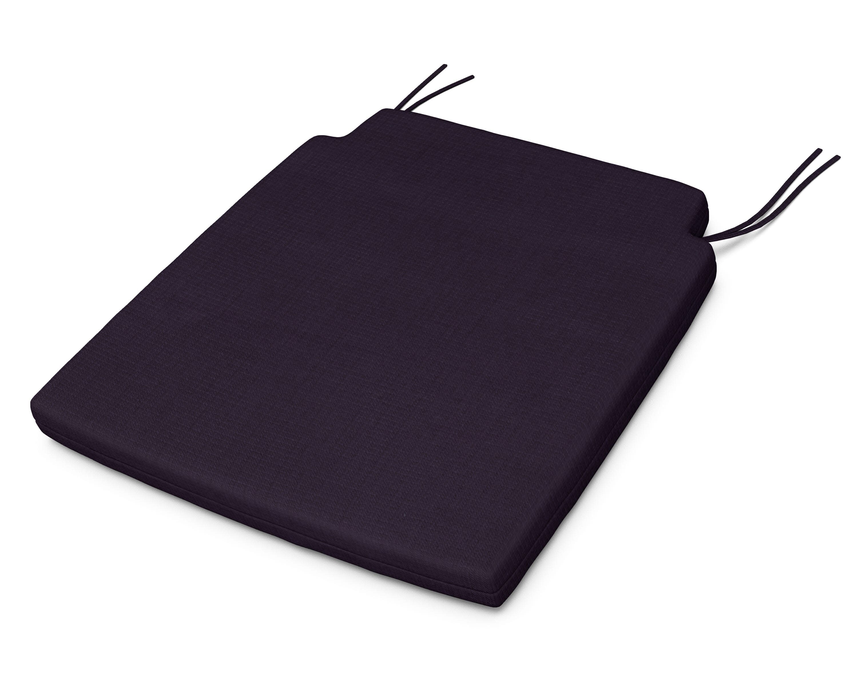 Savannah Dining Seat Pad in Navy Linen