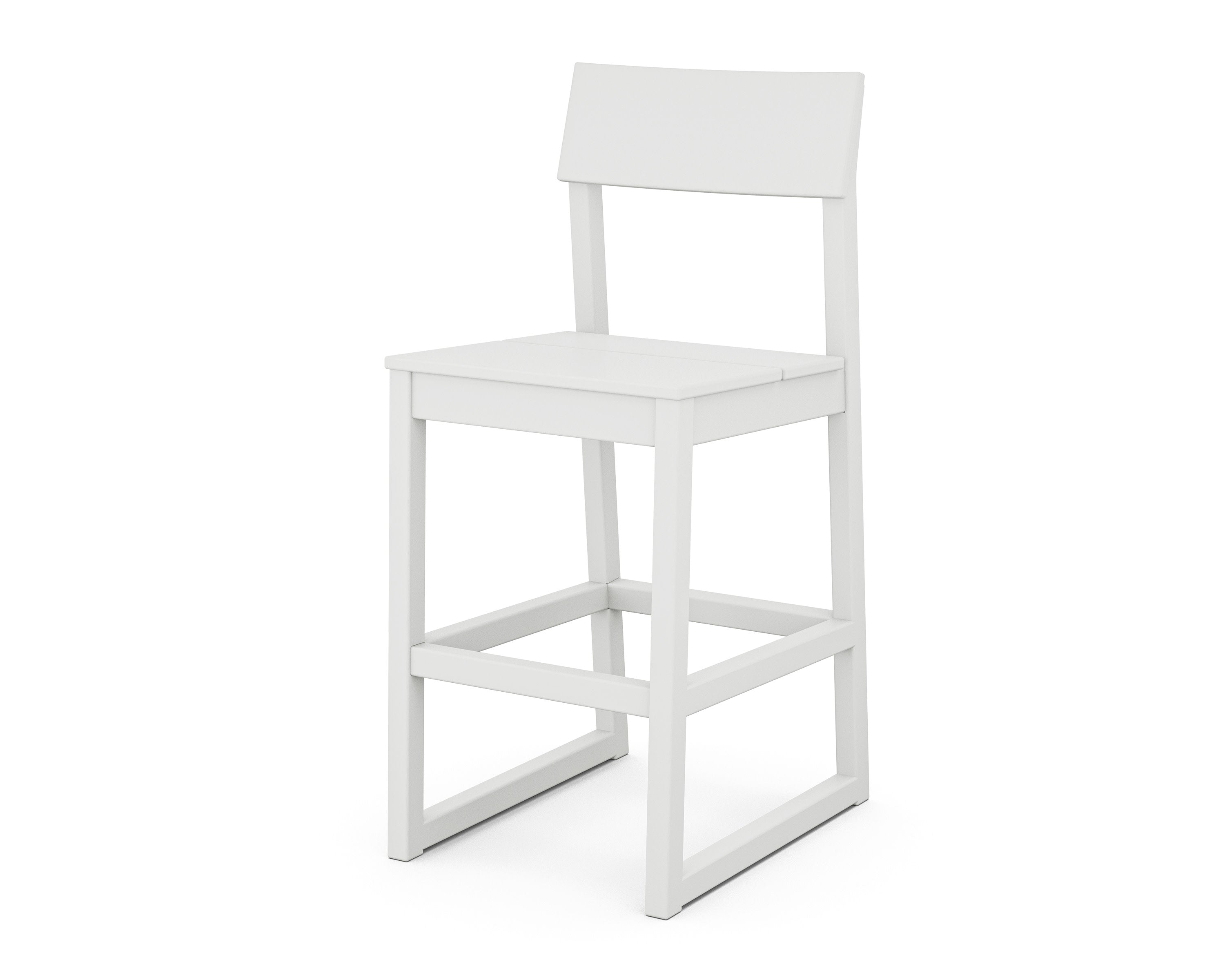 EDGE Bar Side Chair in White