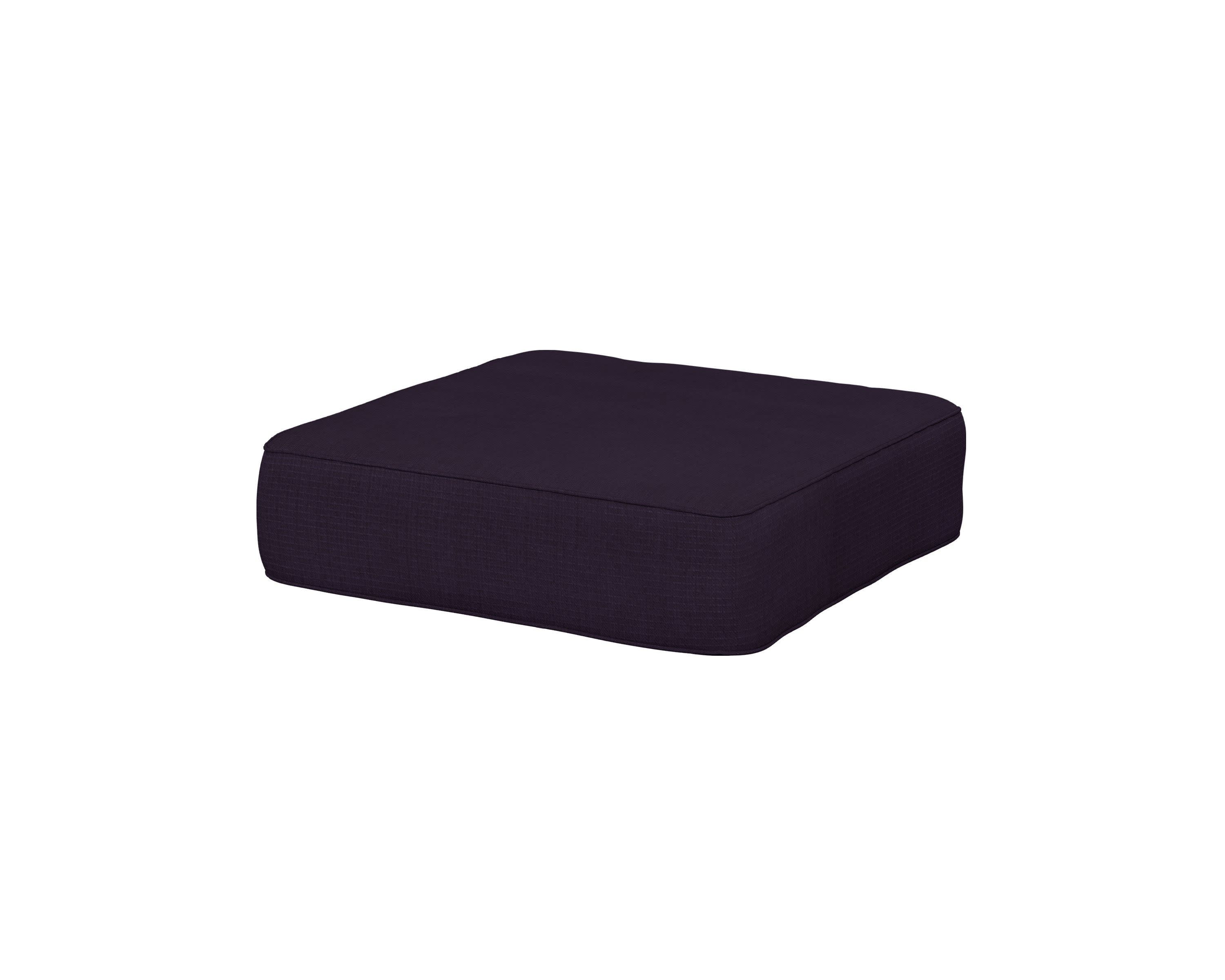 Ateeva 4000 Ottoman Cushion in Navy Linen