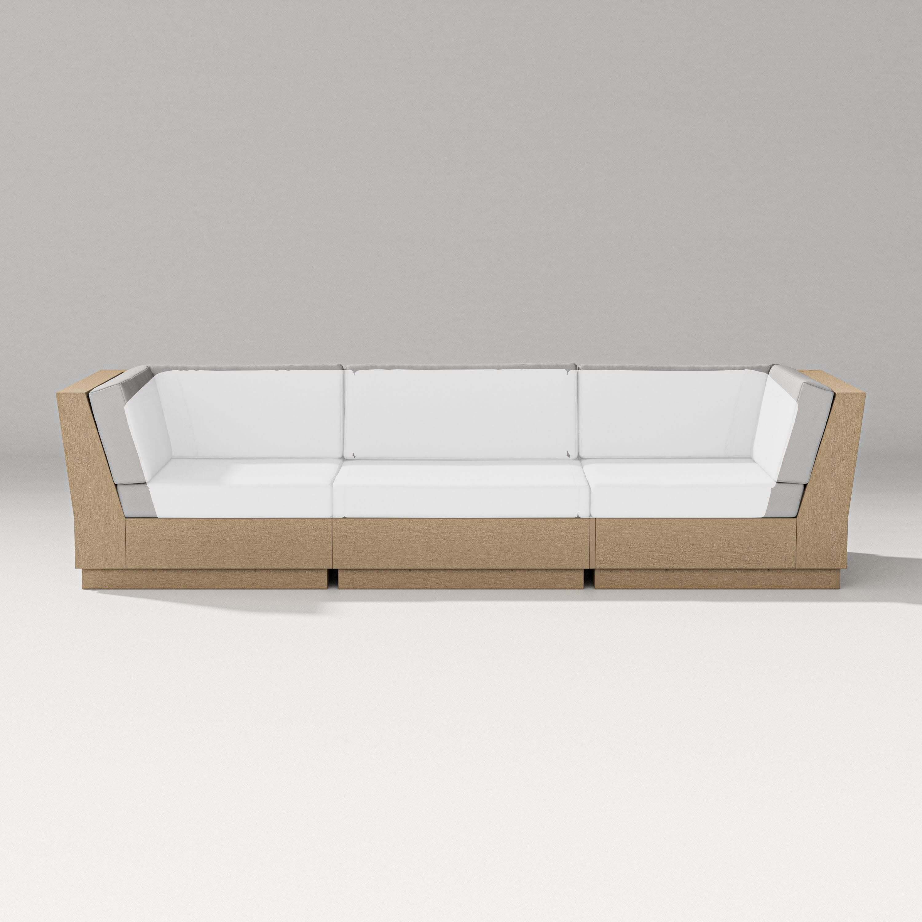 Elevate Sofa Sectional in Vintage Sahara / Natural