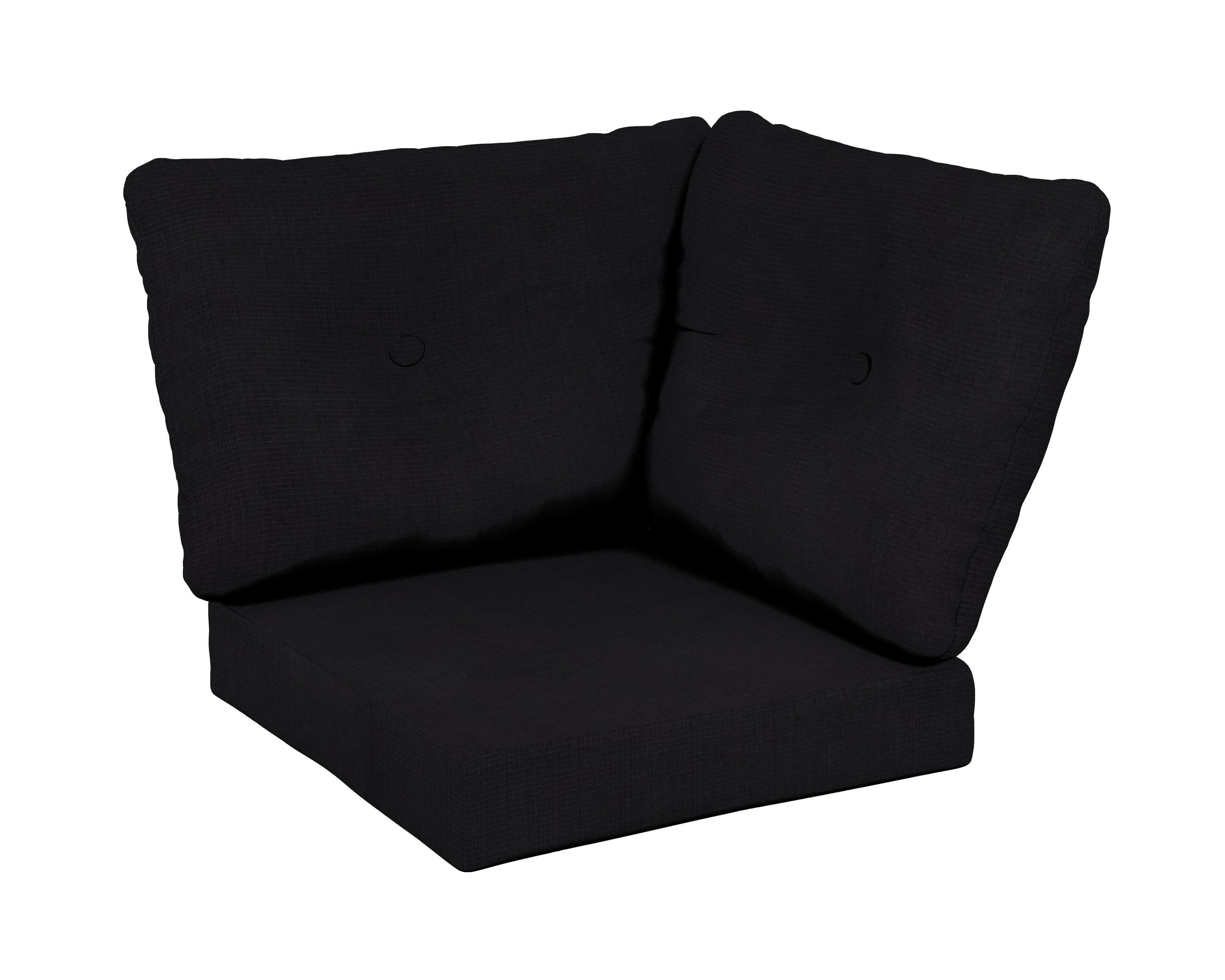 Modular Corner Cushion in Midnight Linen