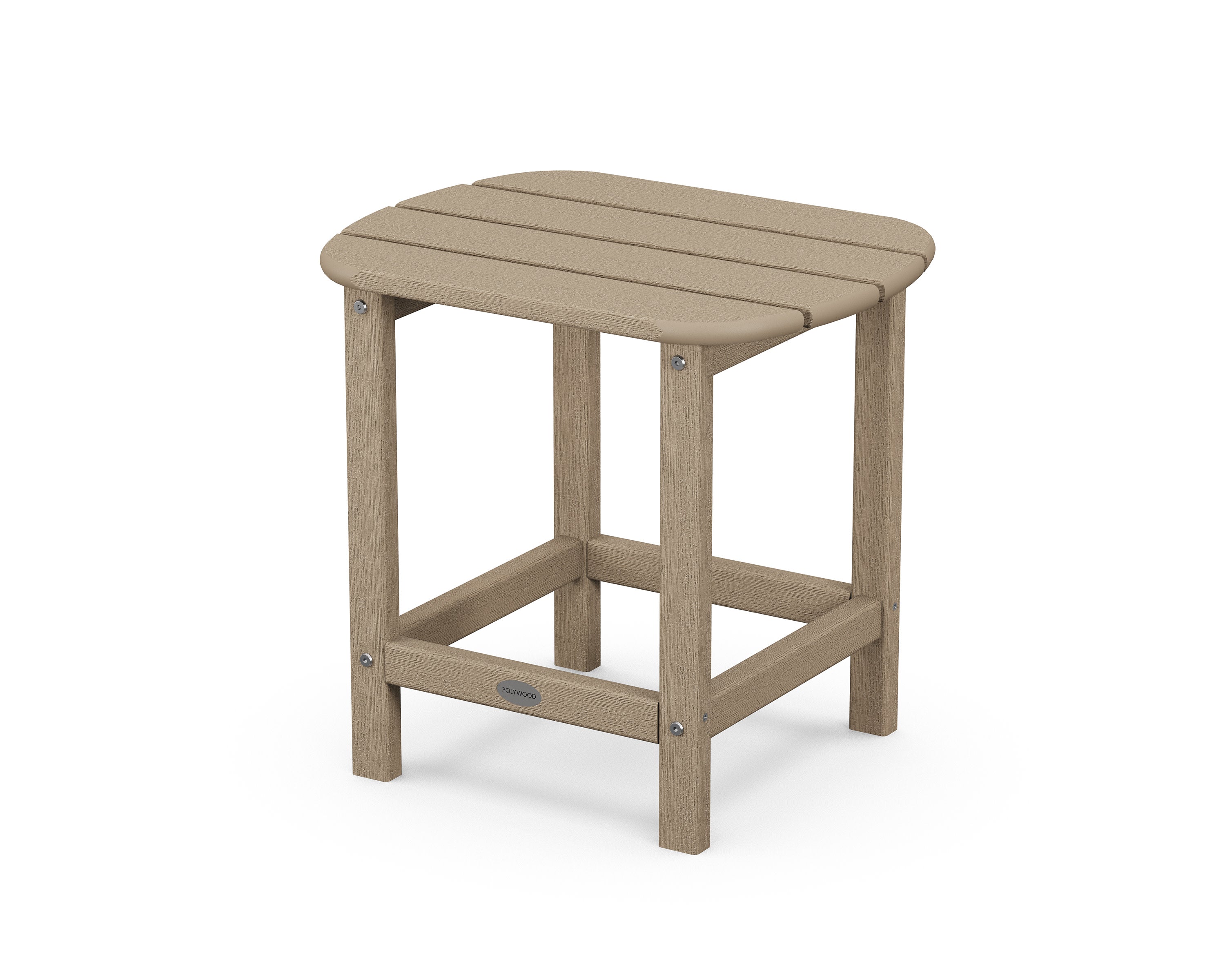 South Beach 18" Side Table in Vintage Sahara