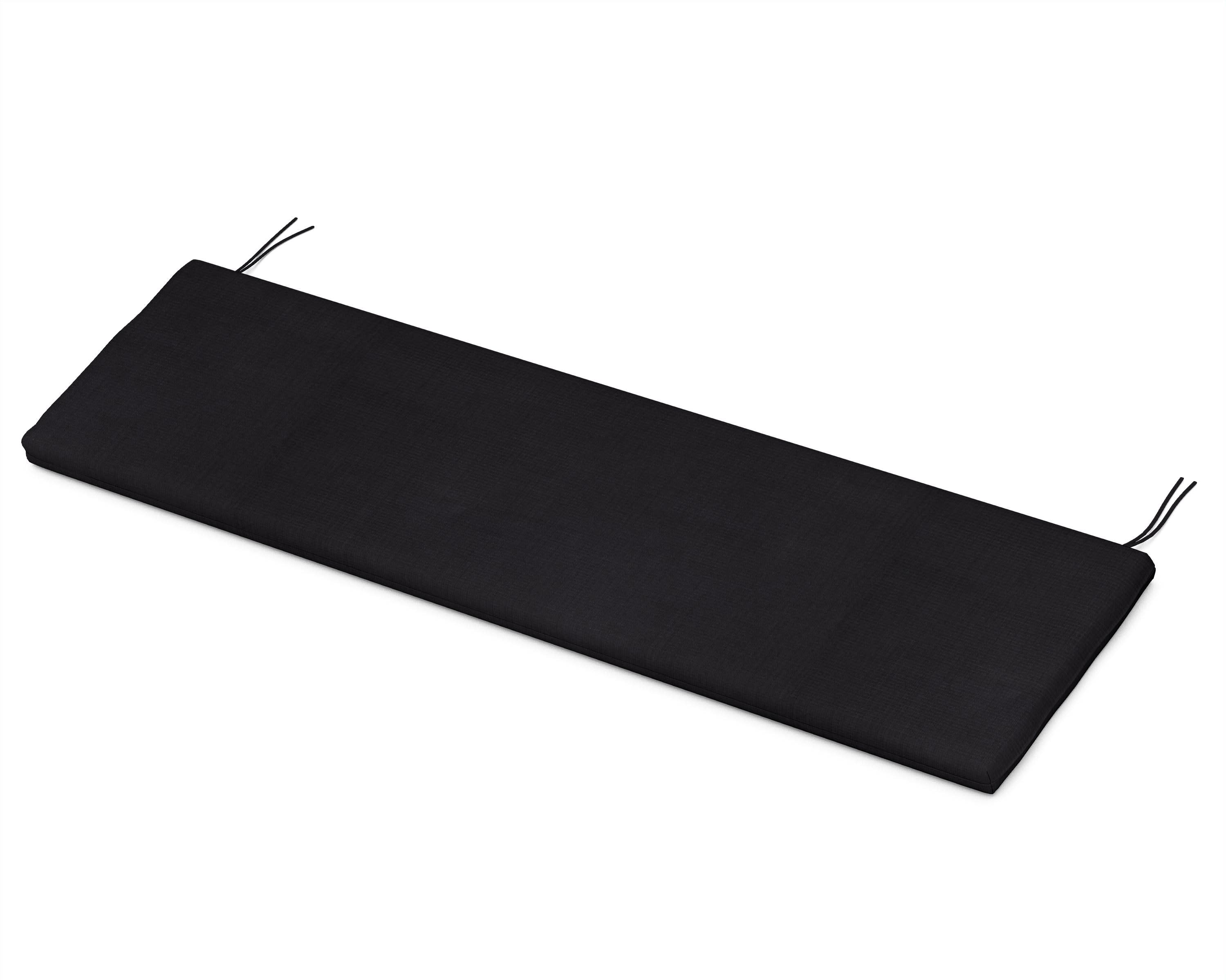 Ateeva 56" x 18" Outdoor Bench and Swing Seat Cushion by POLYWOOD in Midnight Linen