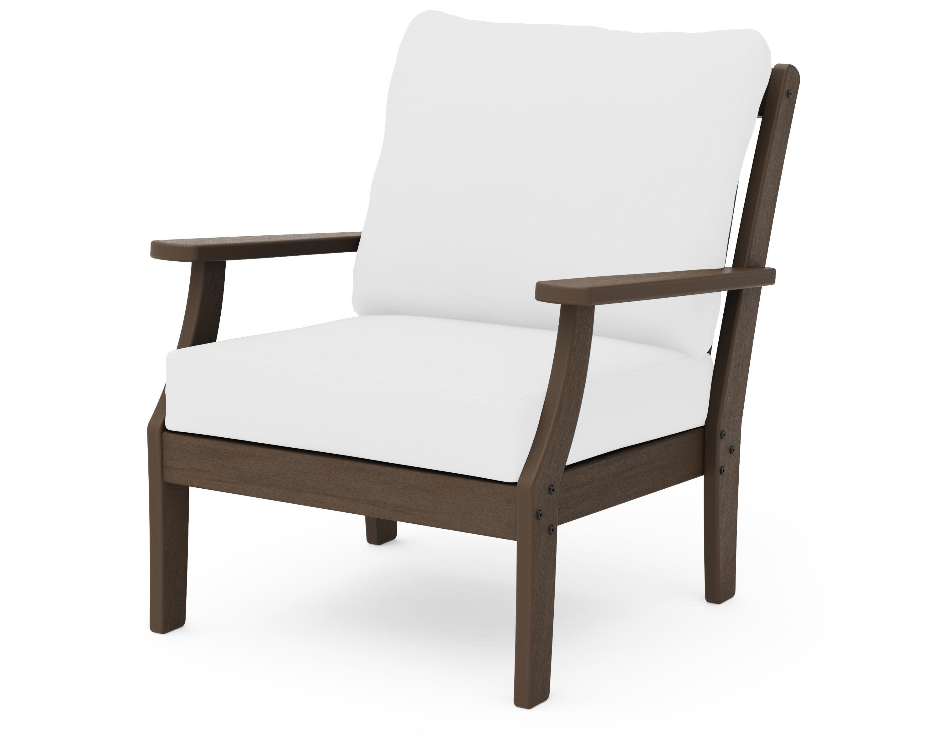 Braxton Deep Seating Chair in Kona / Natural