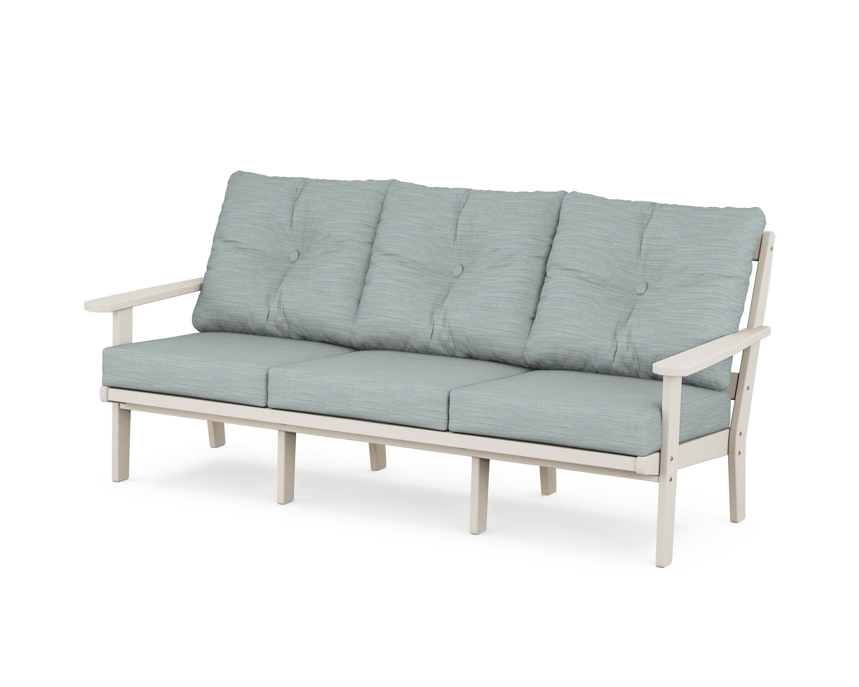 Mission Deep Seating Sofa in Sand / Soothe Mist