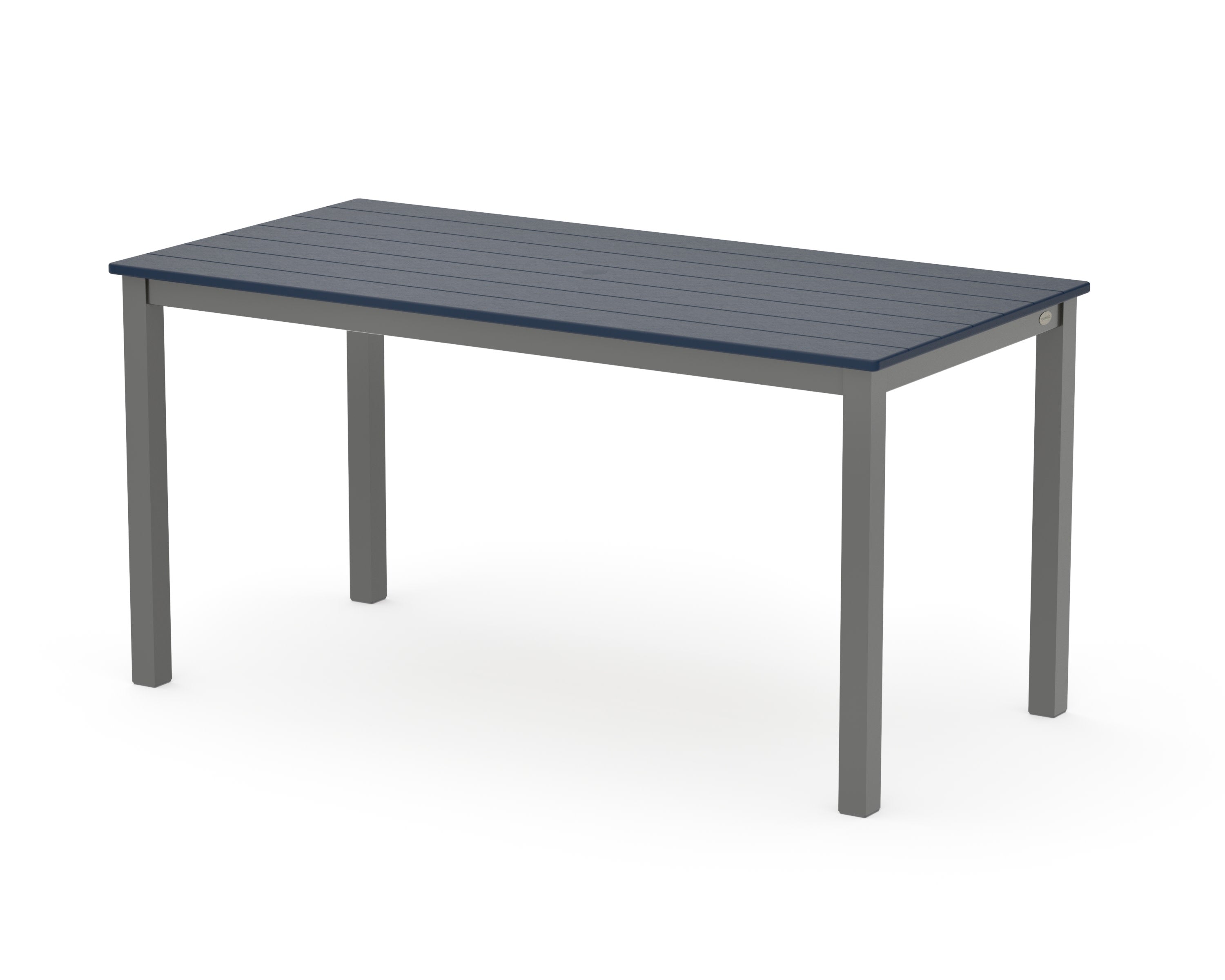 Main Street 30 x 60 Dining Table in Charcoal / Navy