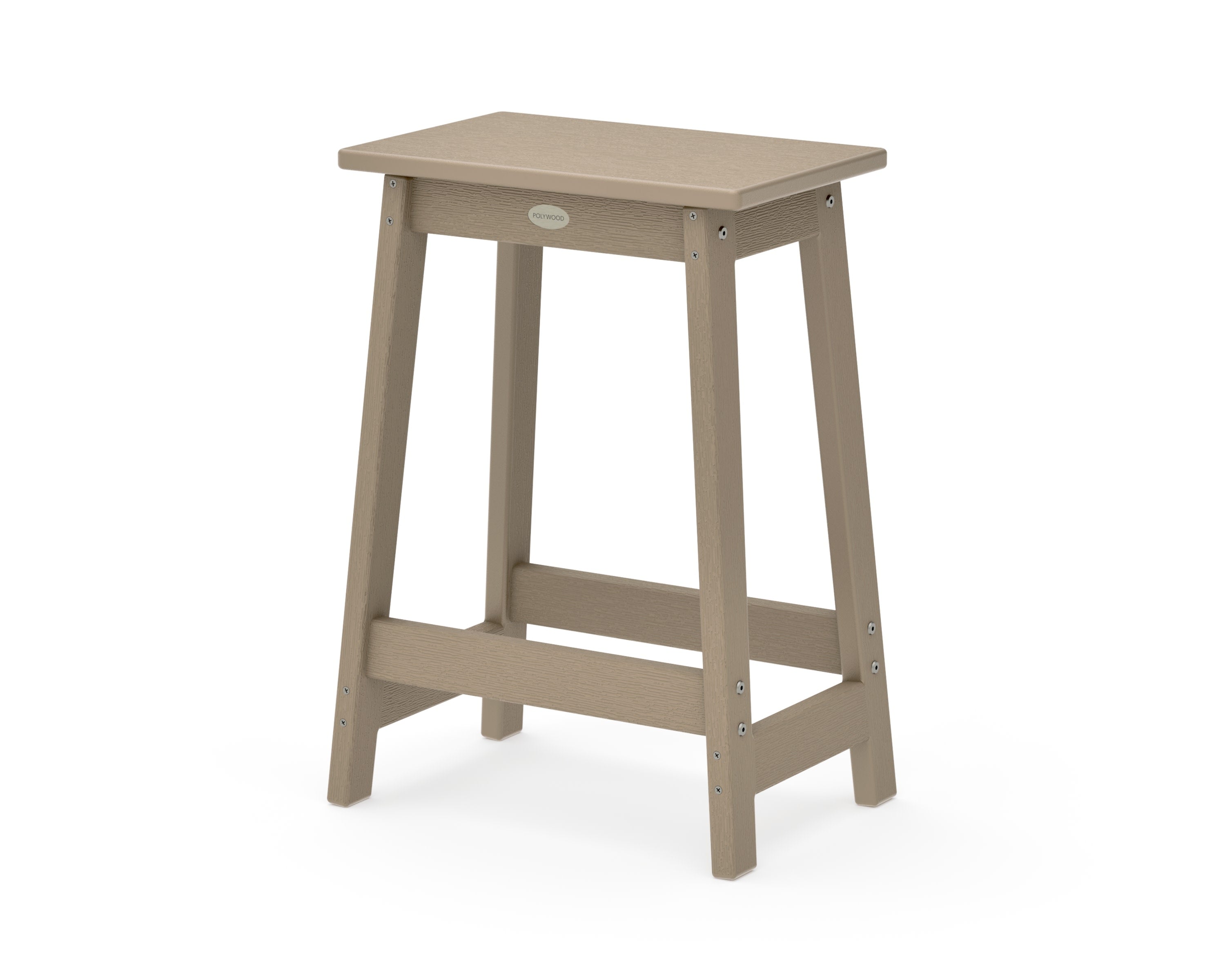 Modern Studio Counter Stool in Vintage Sahara