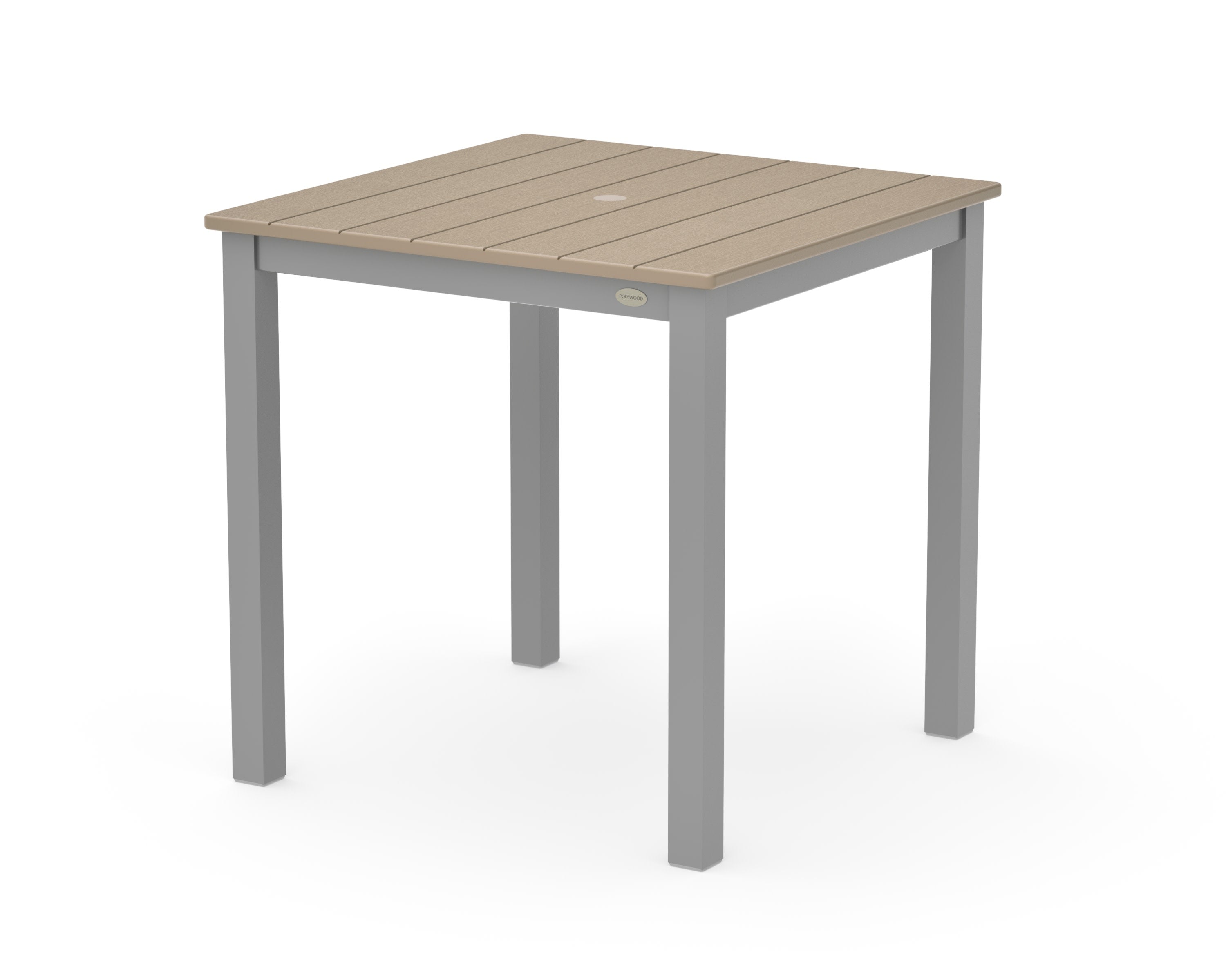 Main Street 30 x 30 Dining Table in Silver / Vintage Sahara