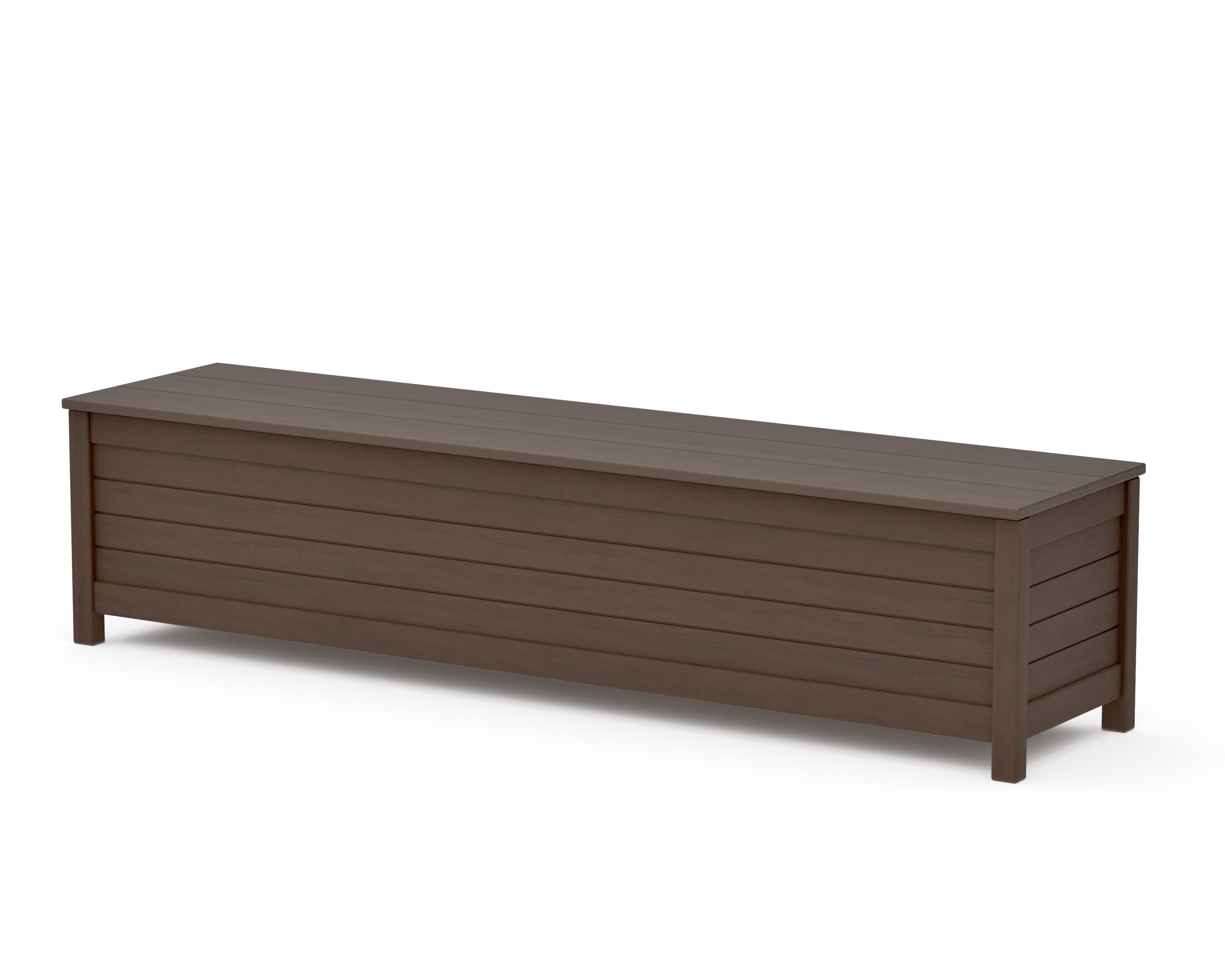 Nautical 72" Storage Bench in Kona