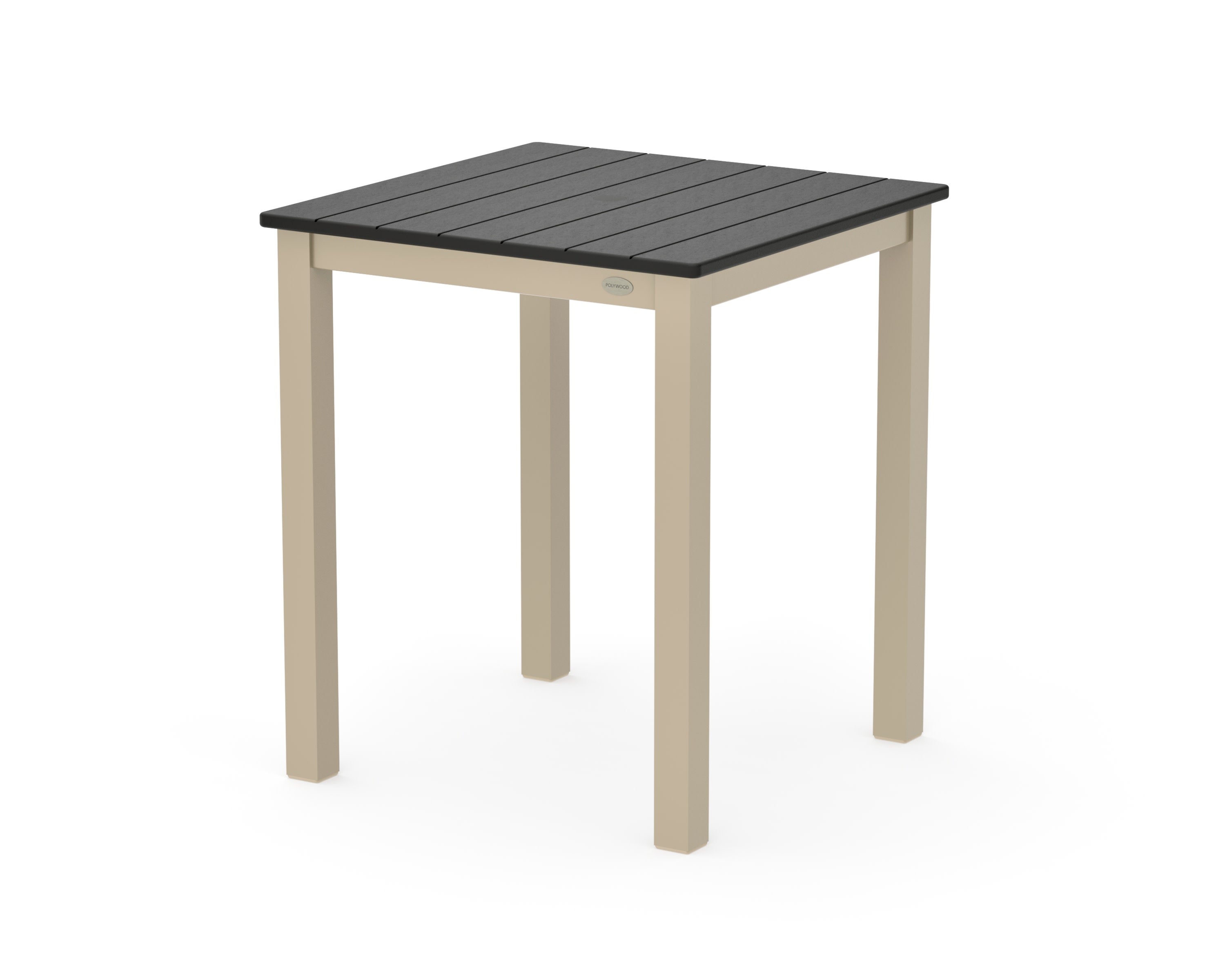 Main Street 26 x 26 Dining Table in Sand / Black