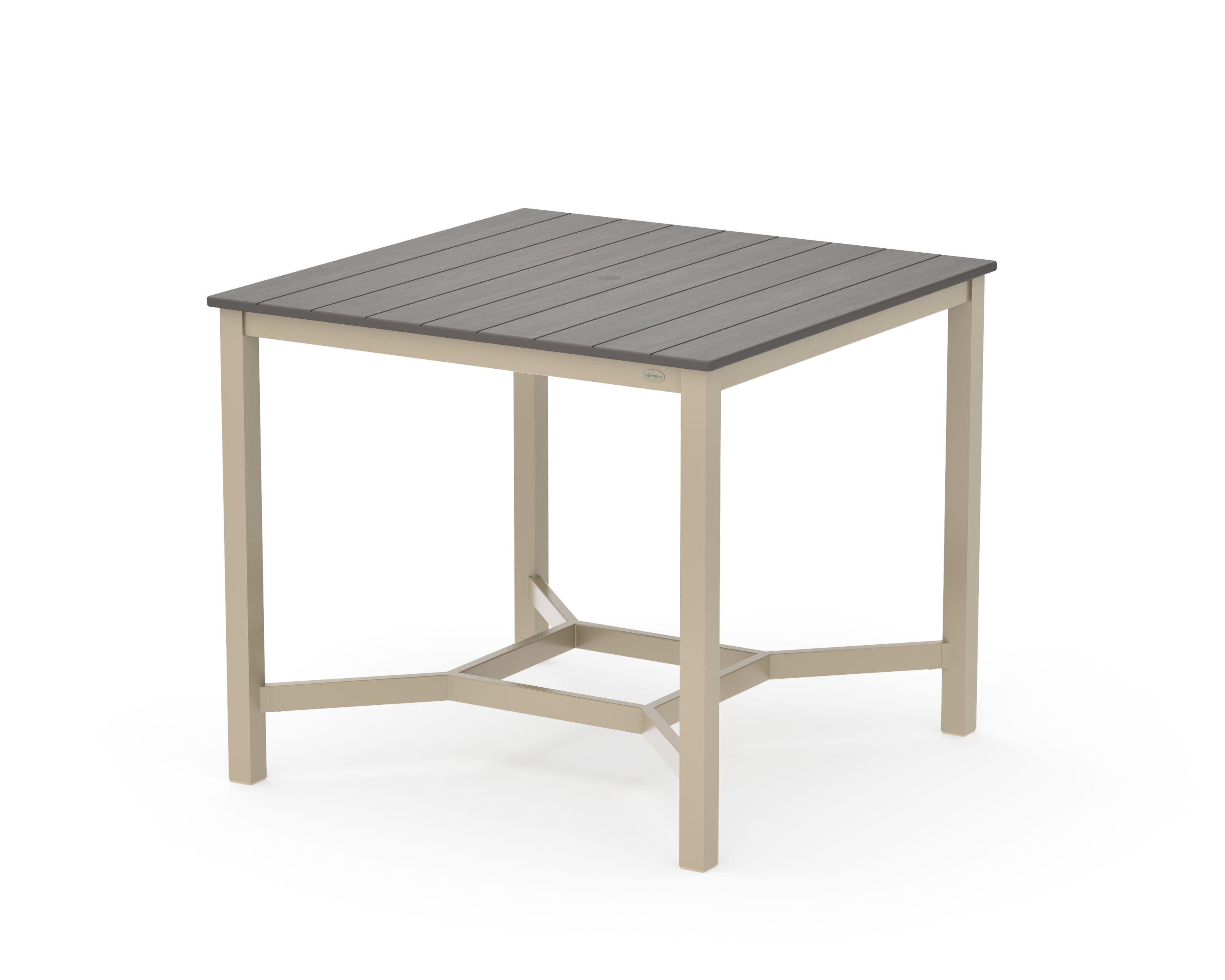 Main Street 42 x 42 Counter Table in Sand / Driftwood