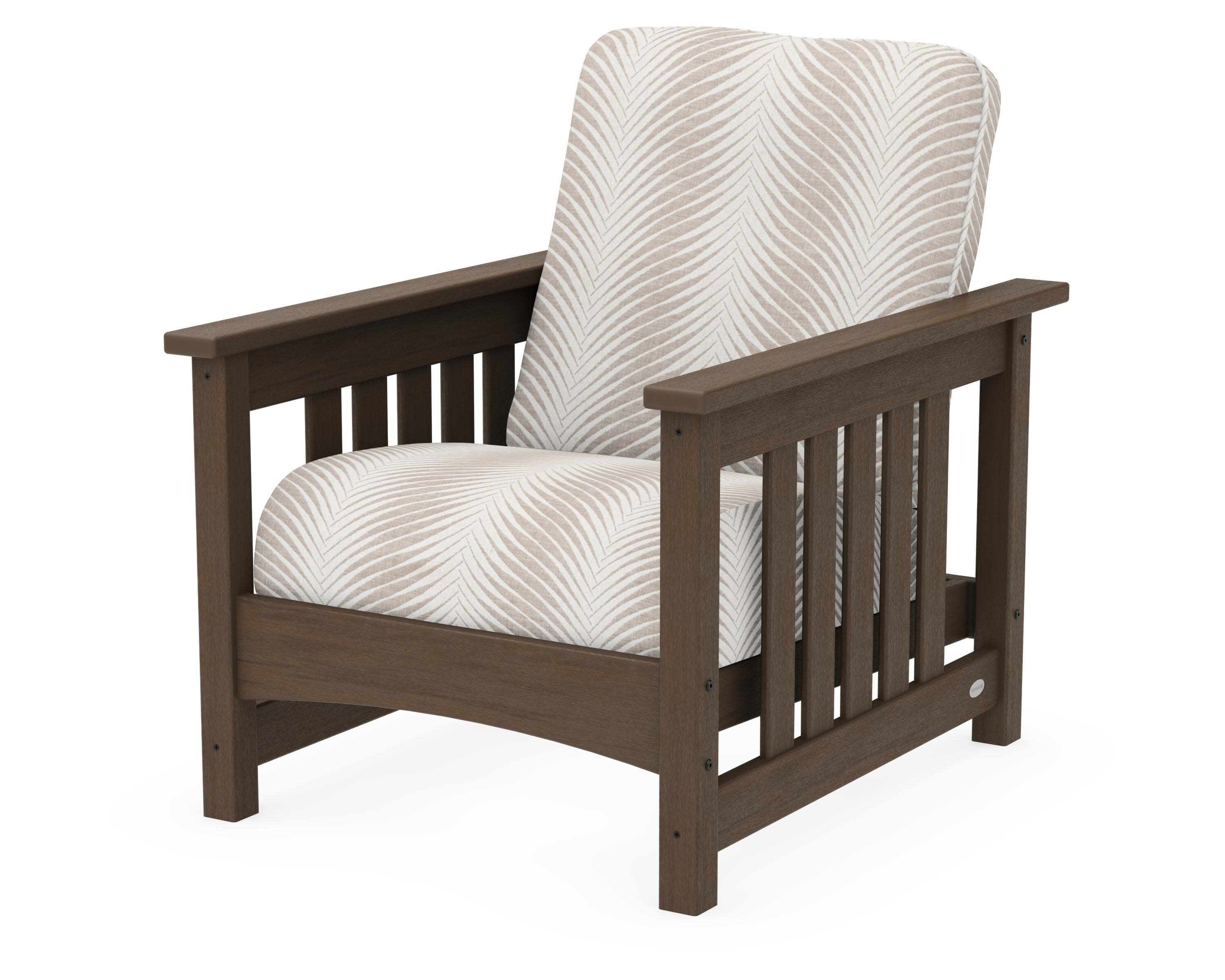 Club Mission Chair in Kona / Clock Out Cloud