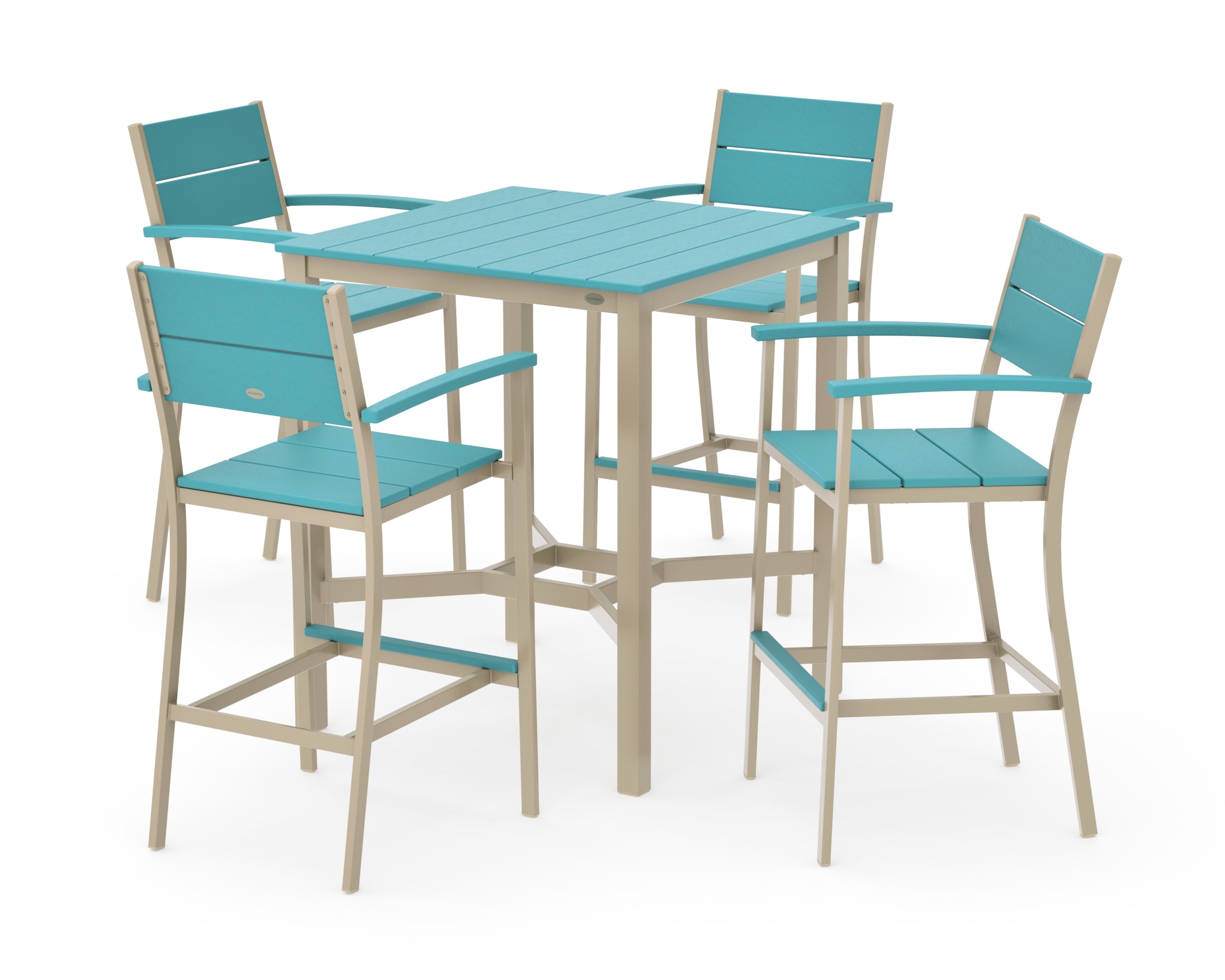 Main Street 5-Piece Bar Set in Sand / Aruba