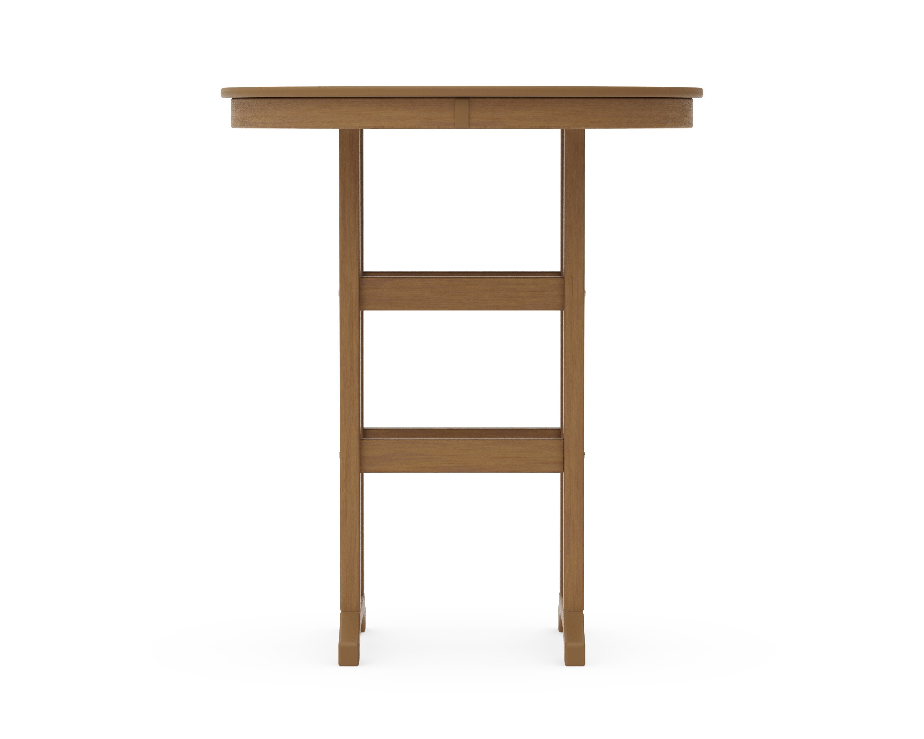 36" Round Farmhouse Bar Table in Natural