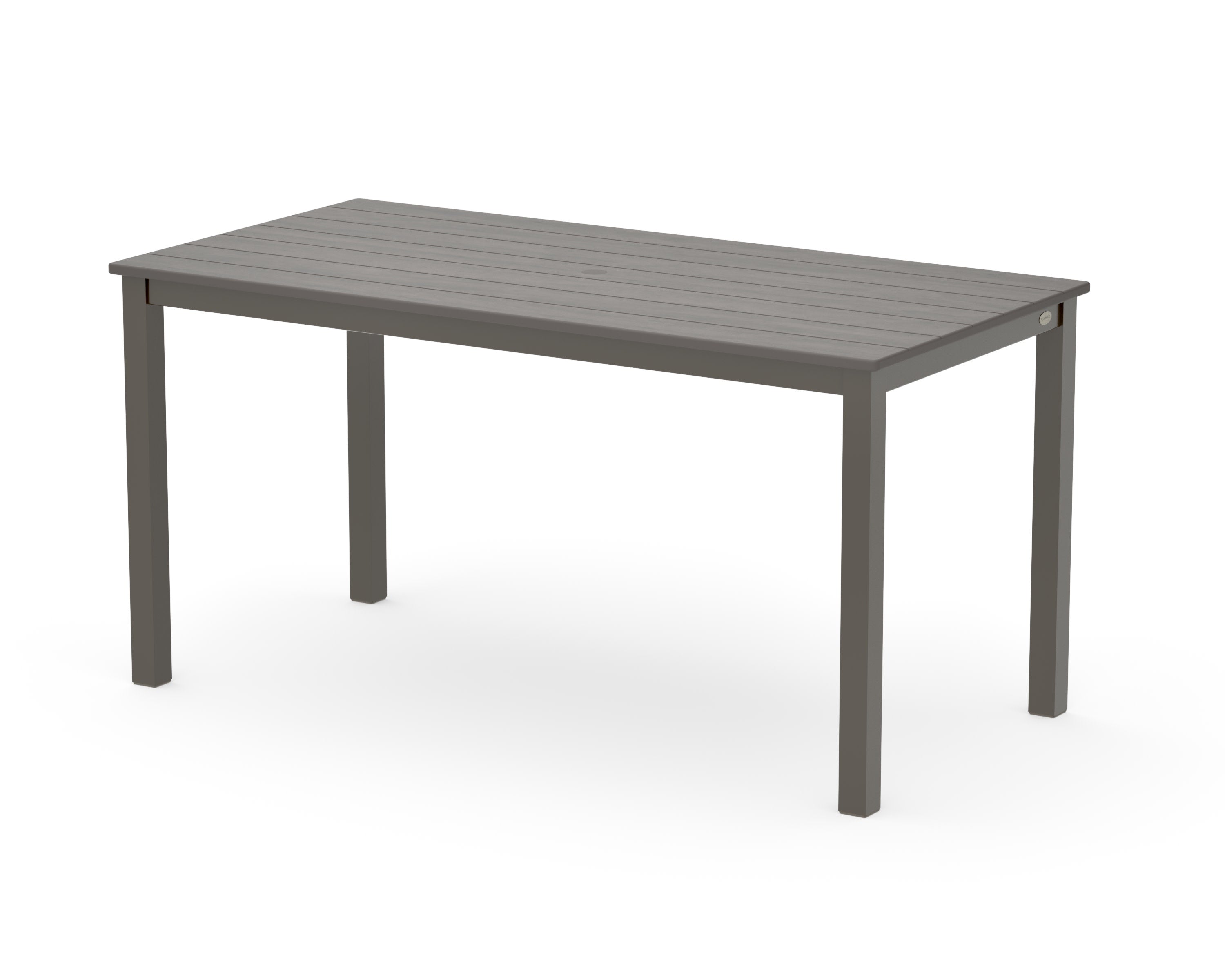 Main Street 30 x 60 Dining Table in Bronze / Driftwood