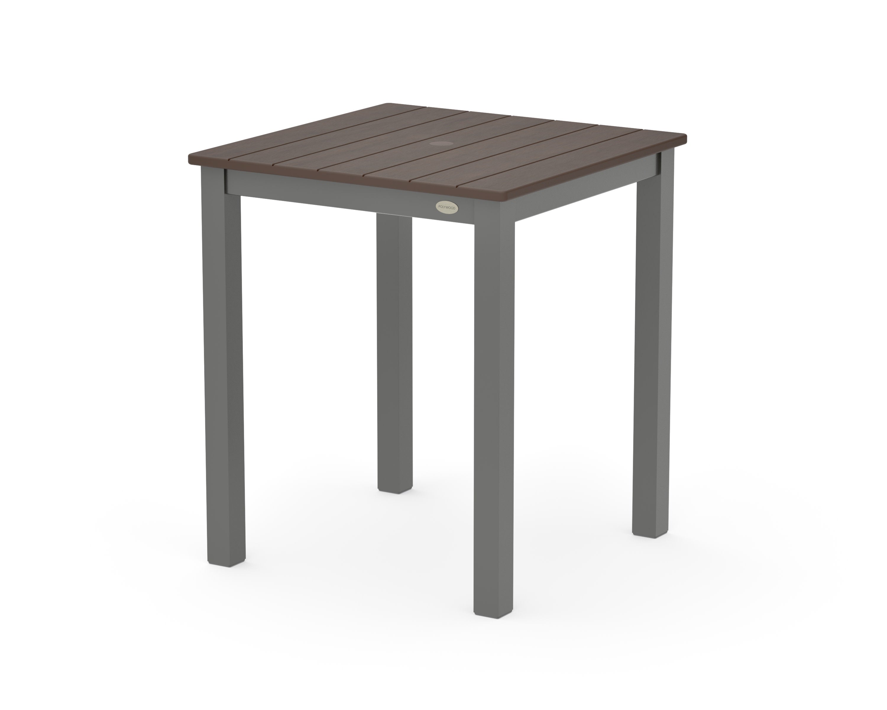 Main Street 26 x 26 Dining Table in Charcoal / Kona