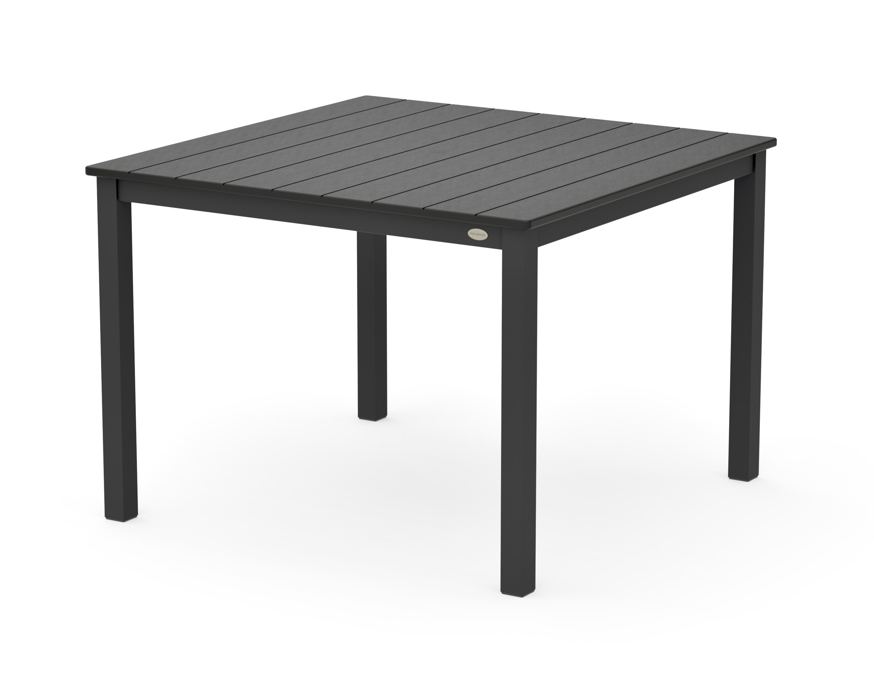 Main Street 42 x 42 Dining Table in Black / Black