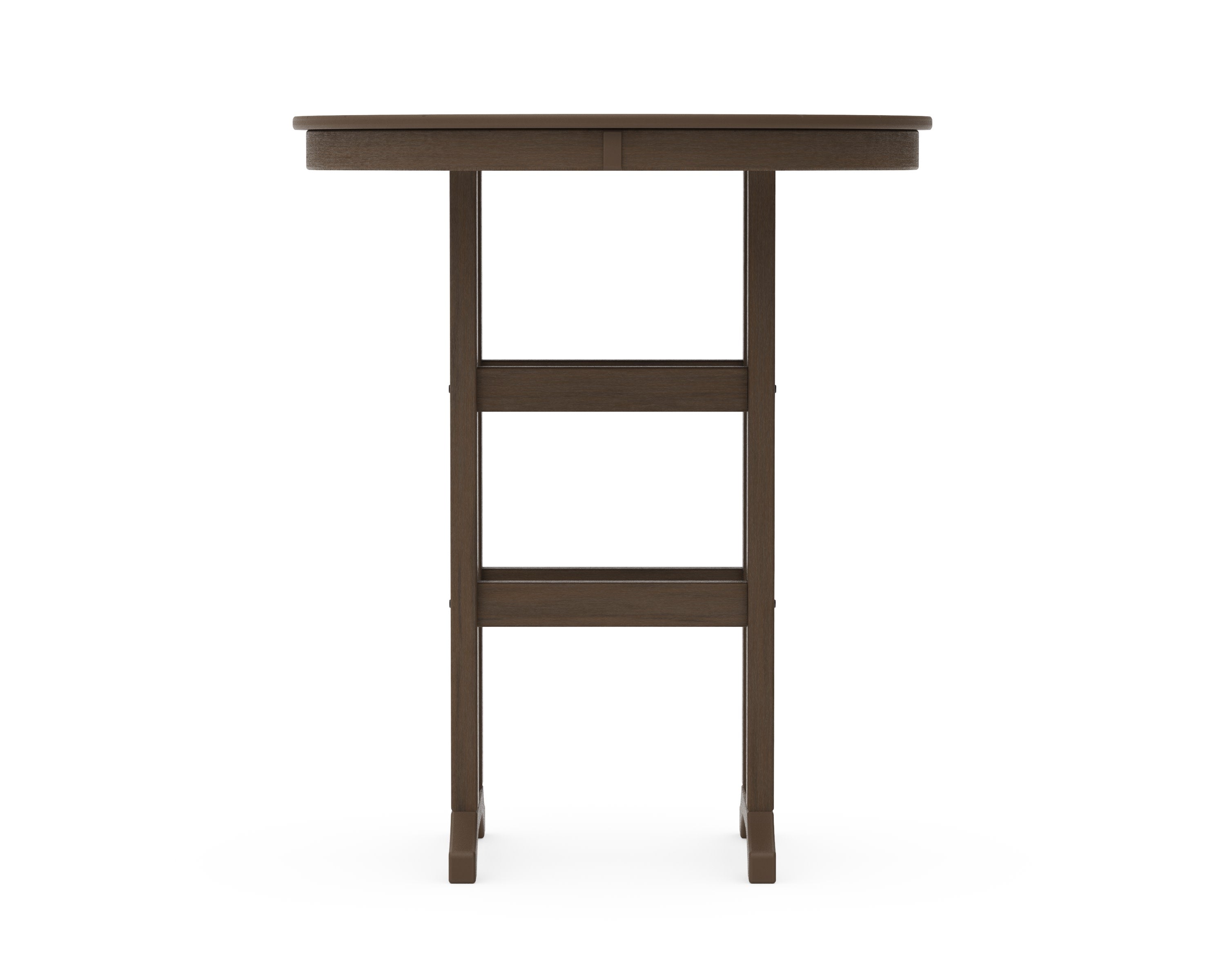 36" Round Farmhouse Bar Table in Kona