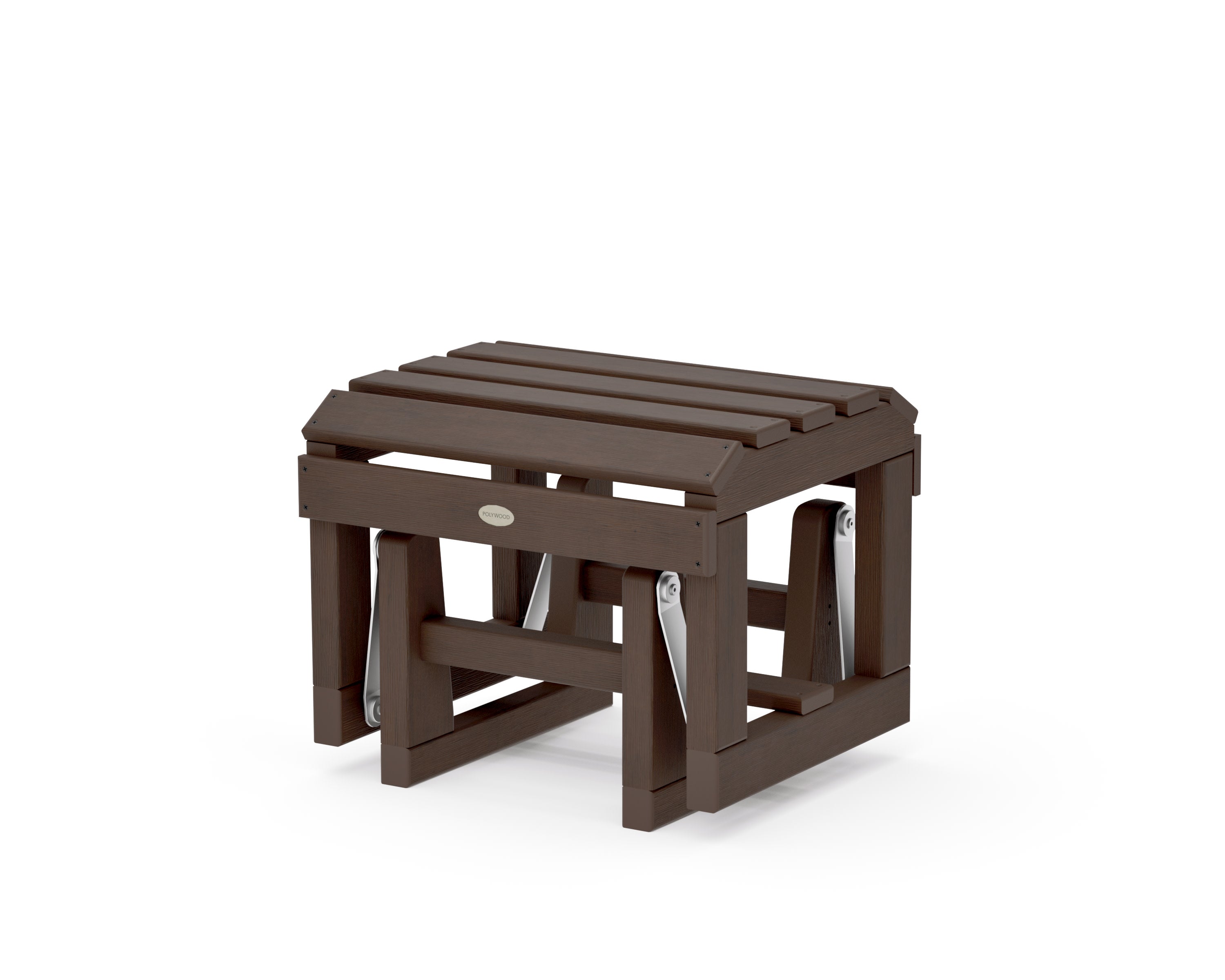 Classic Adirondack Glider Ottoman in Kona