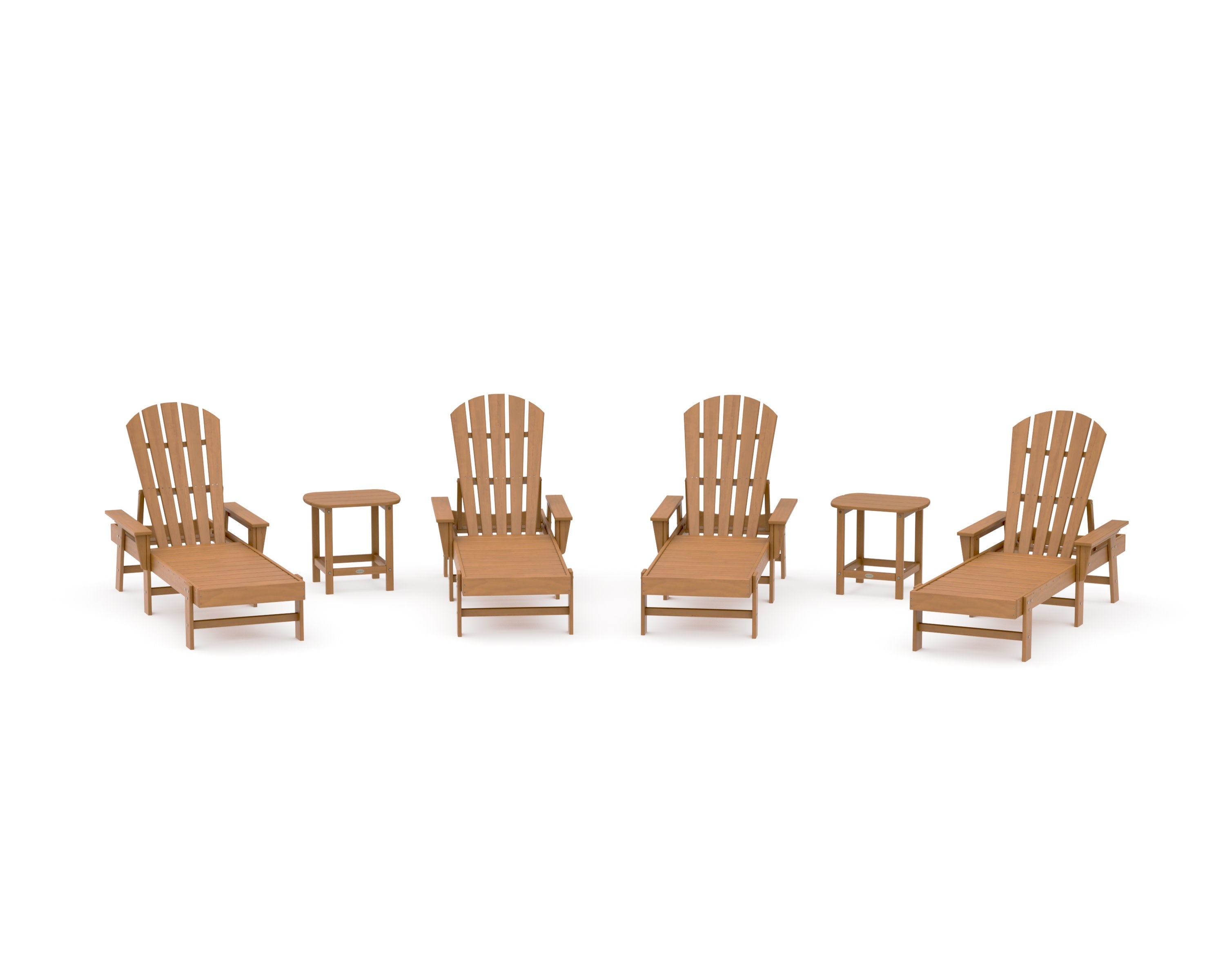 South Beach Chaise 6-Piece Set in Natural