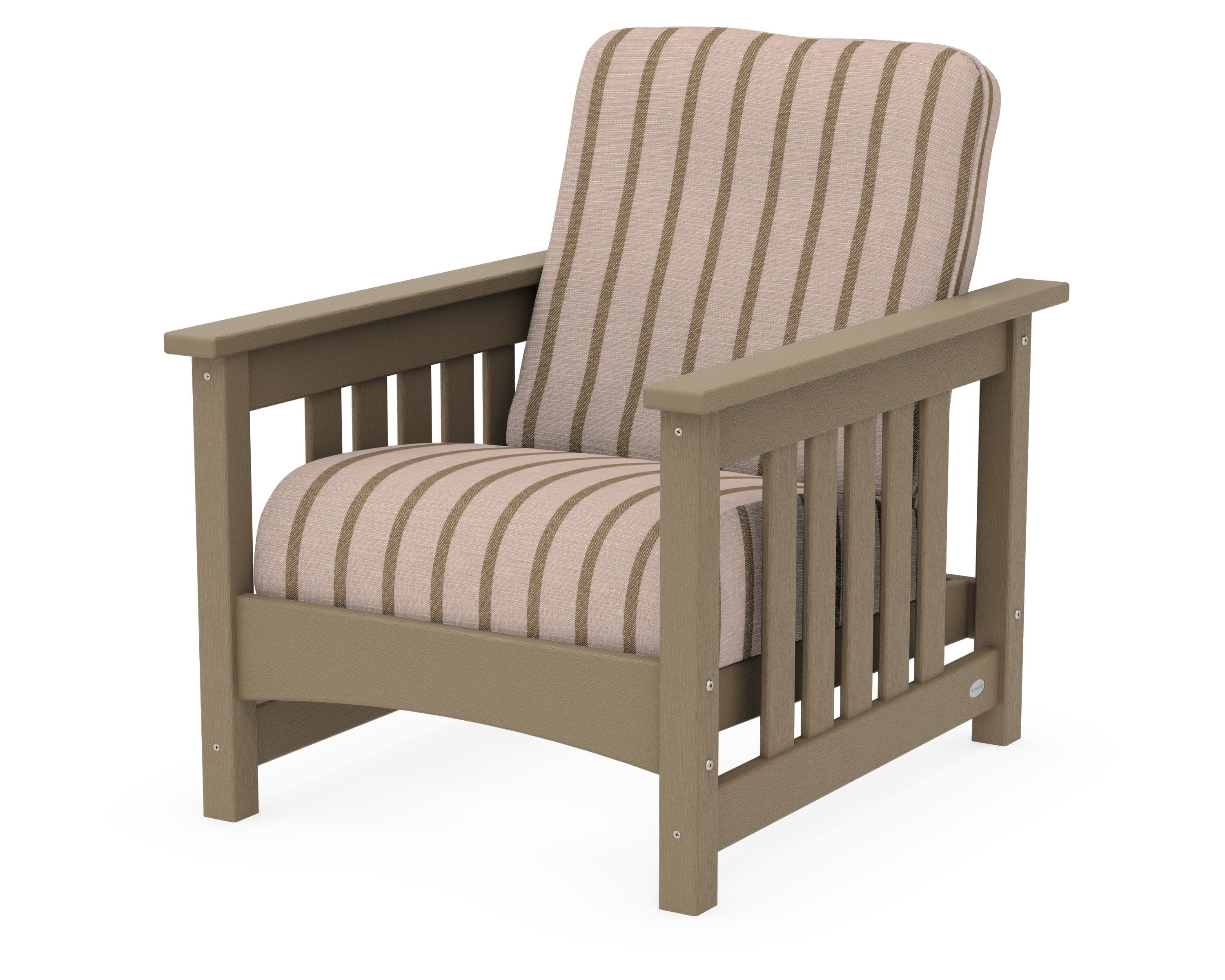 Club Mission Chair in Vintage Sahara / Unwind Cameo