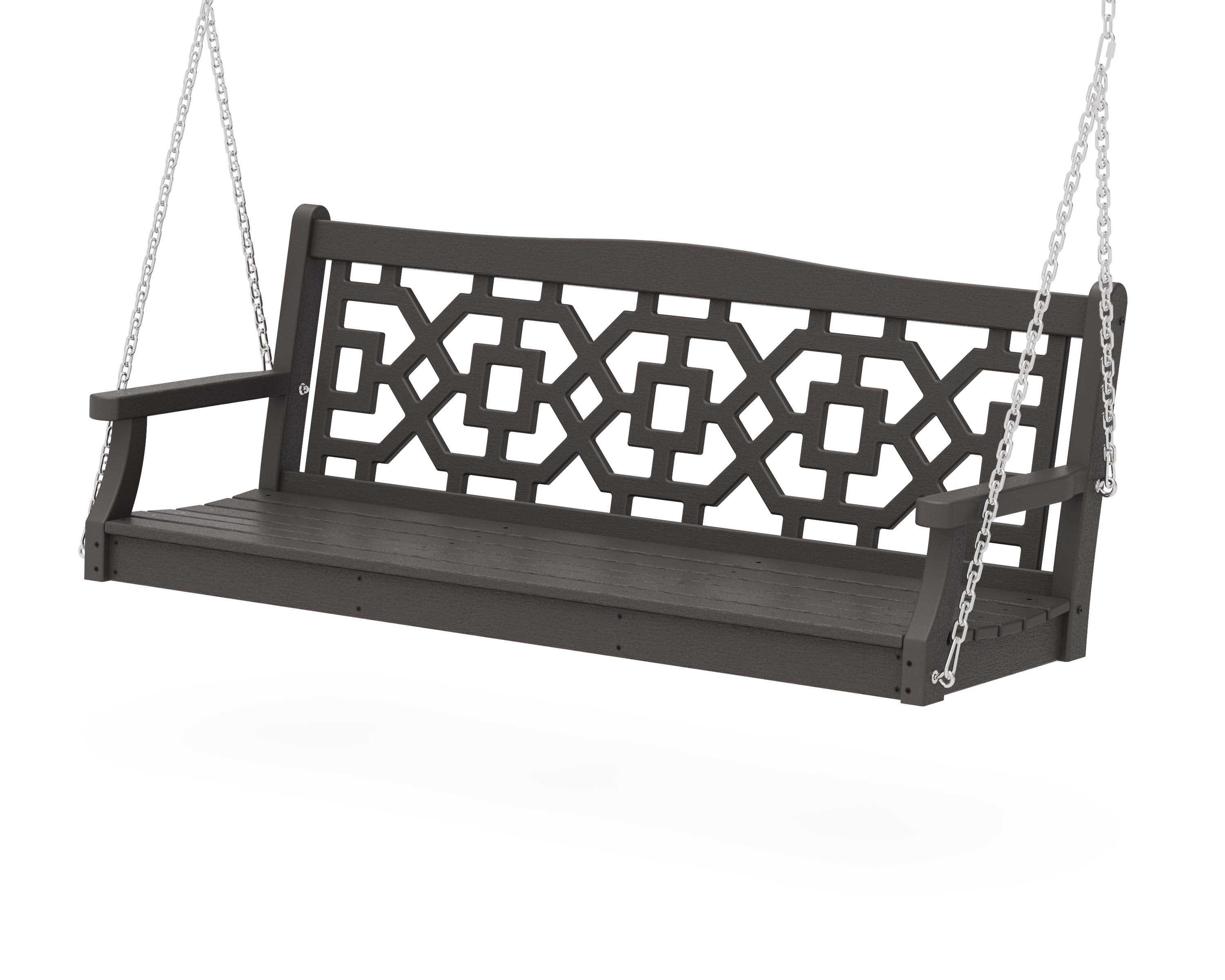 Chinoiserie 60" Swing in Vintage Coffee