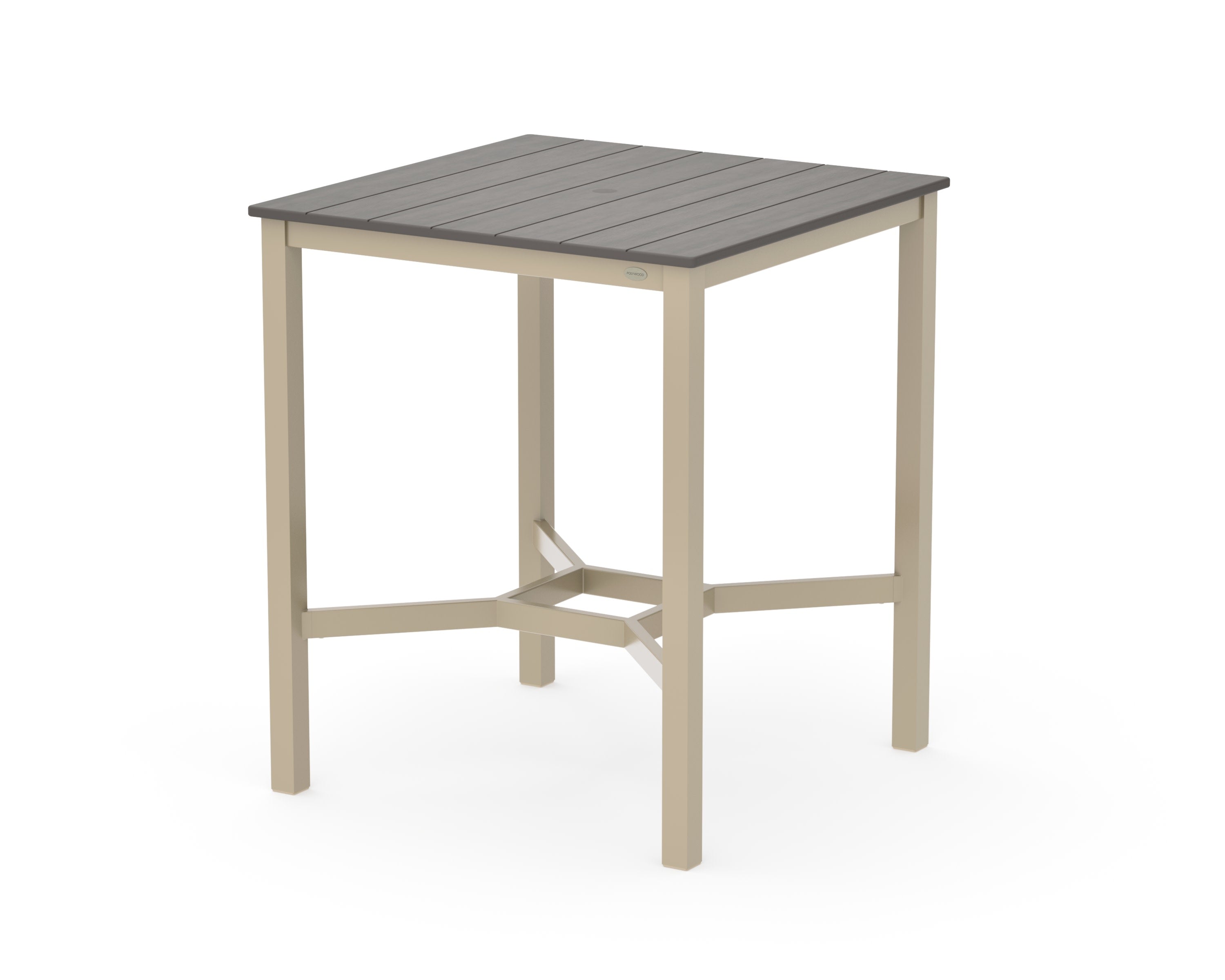 Main Street 36 x 36 Bar Table in Sand / Driftwood