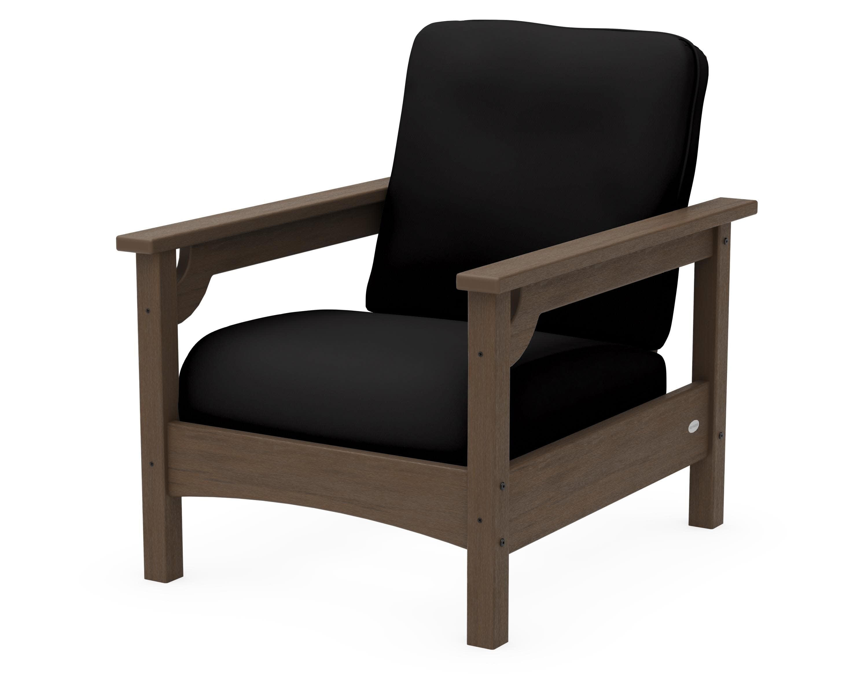 Club Chair in Kona / Canvas Black