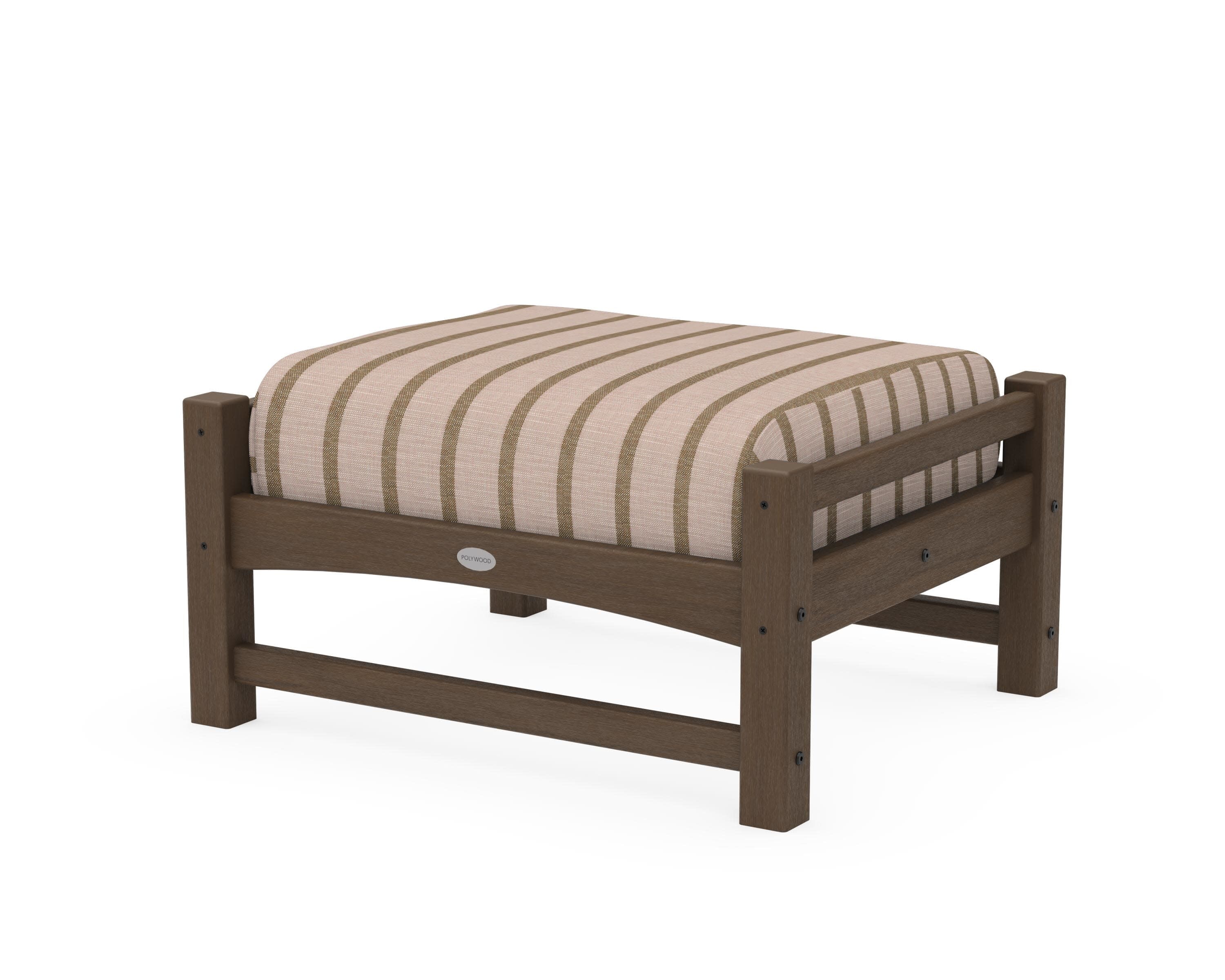 Club Ottoman in Kona / Unwind Cameo