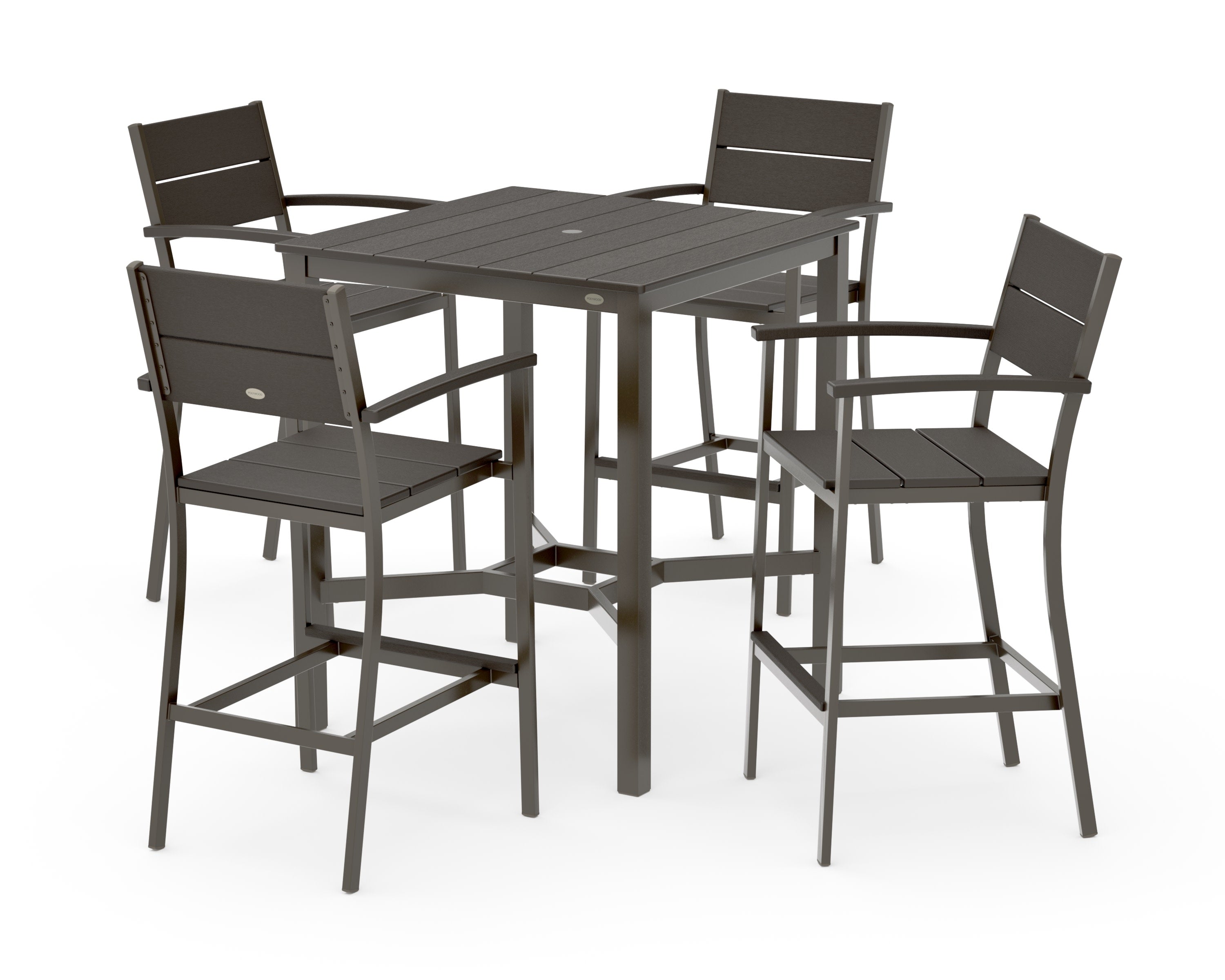 Main Street 5-Piece Bar Set in Bronze / Vintage Coffee