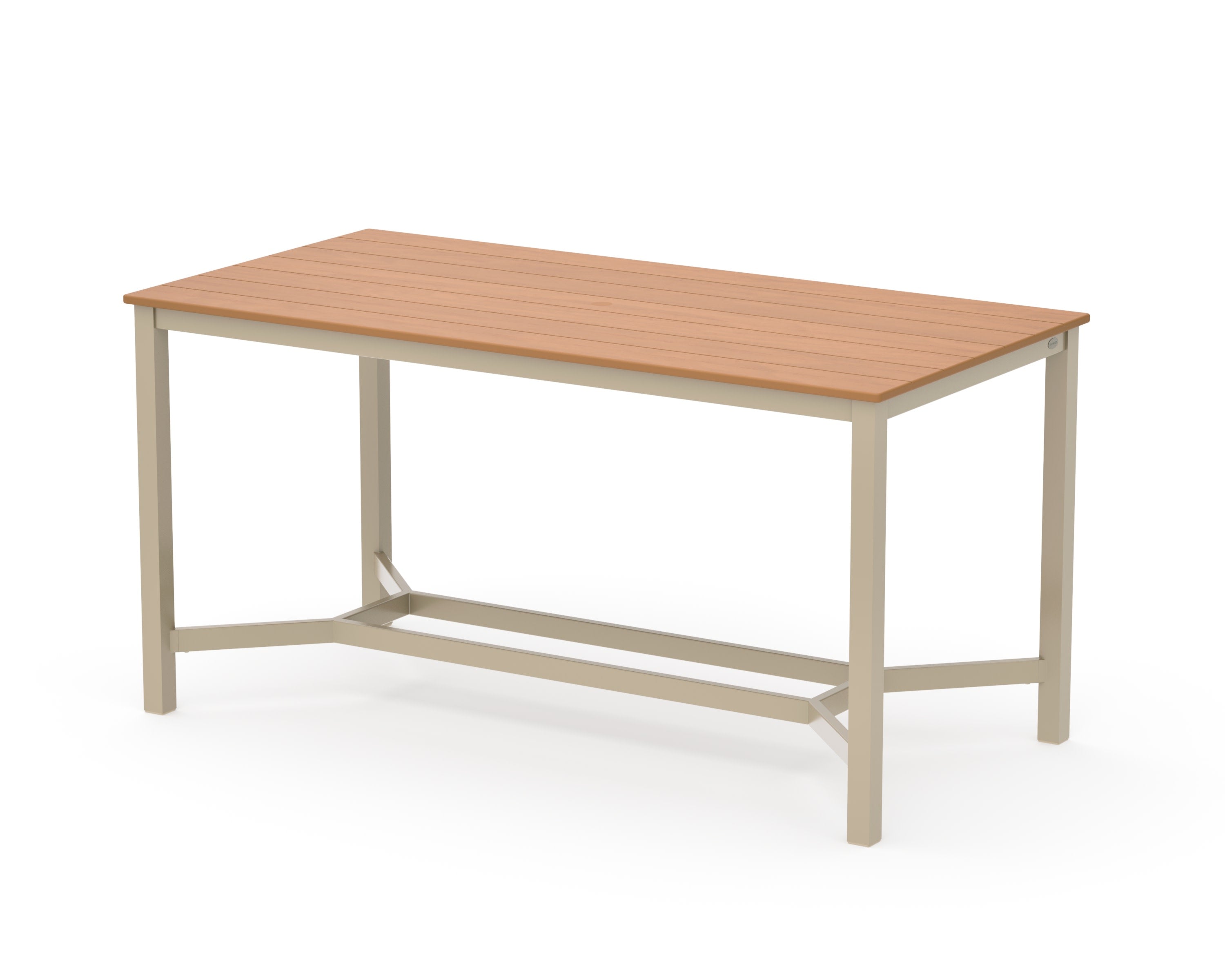 Main Street 36 x 72 Counter Table in Sand / Natural