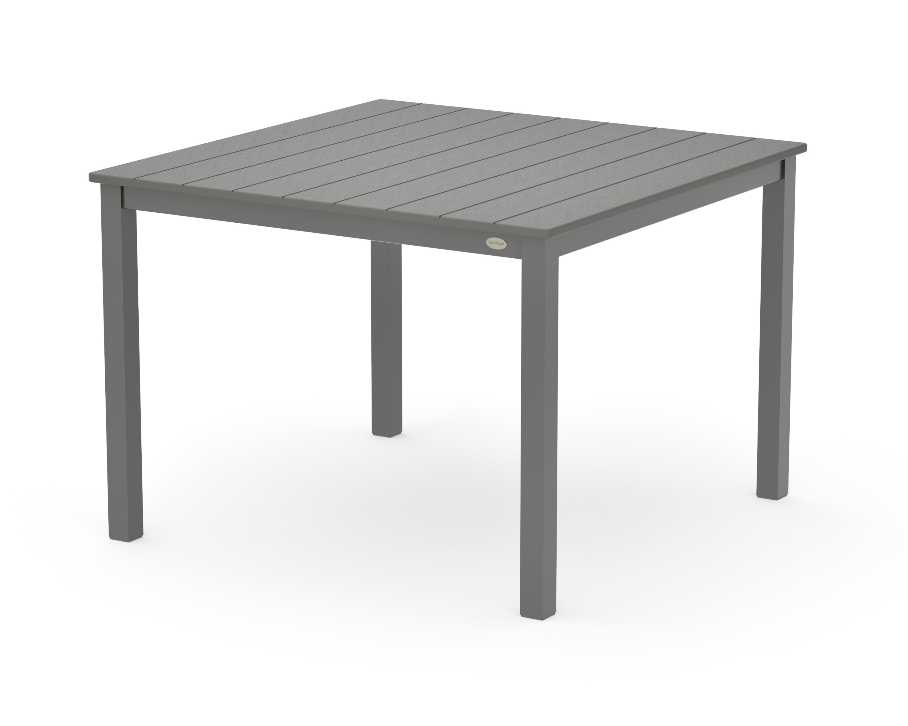Main Street 42 x 42 Dining Table in Charcoal / Slate Grey
