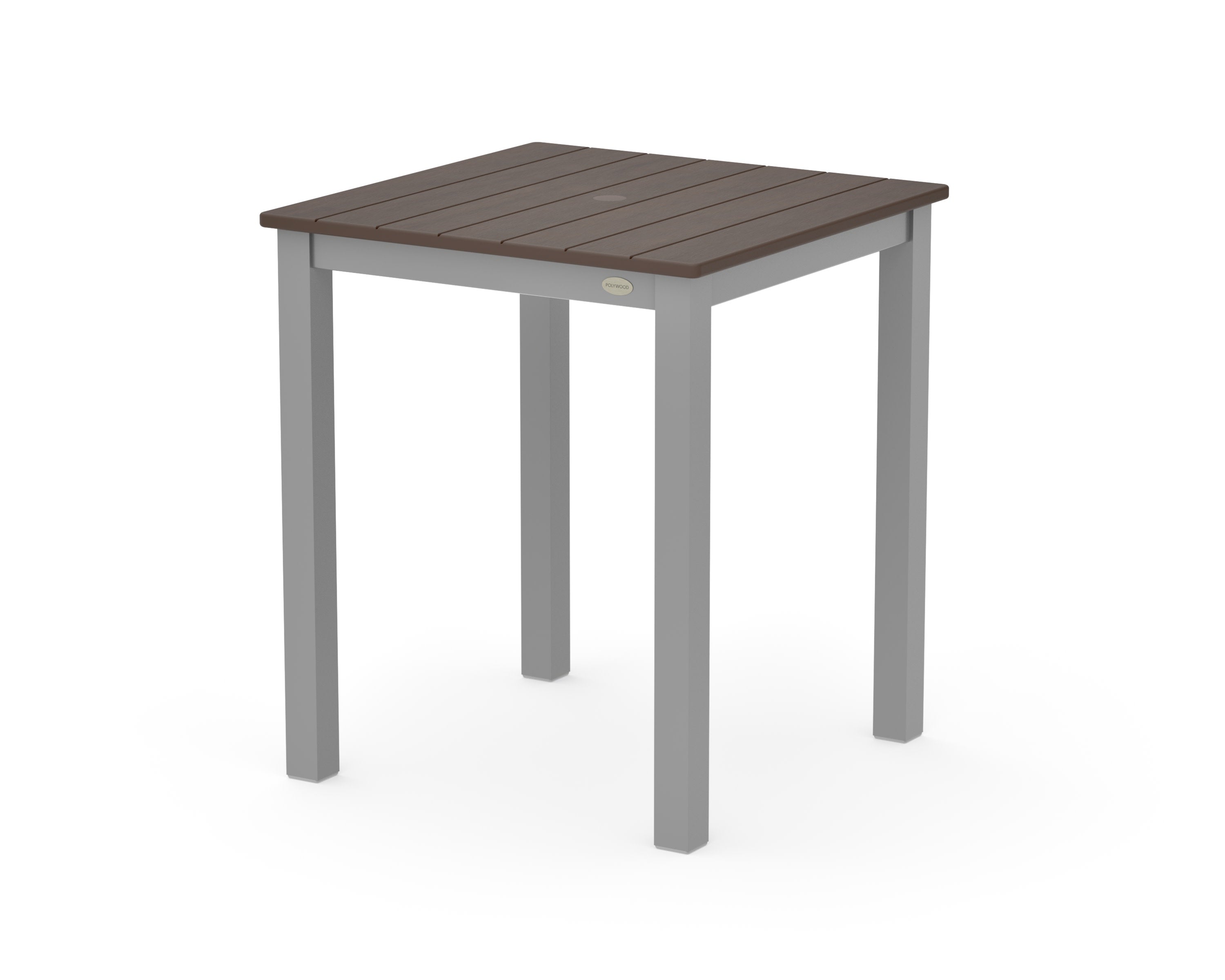 Main Street 26 x 26 Dining Table in Silver / Kona