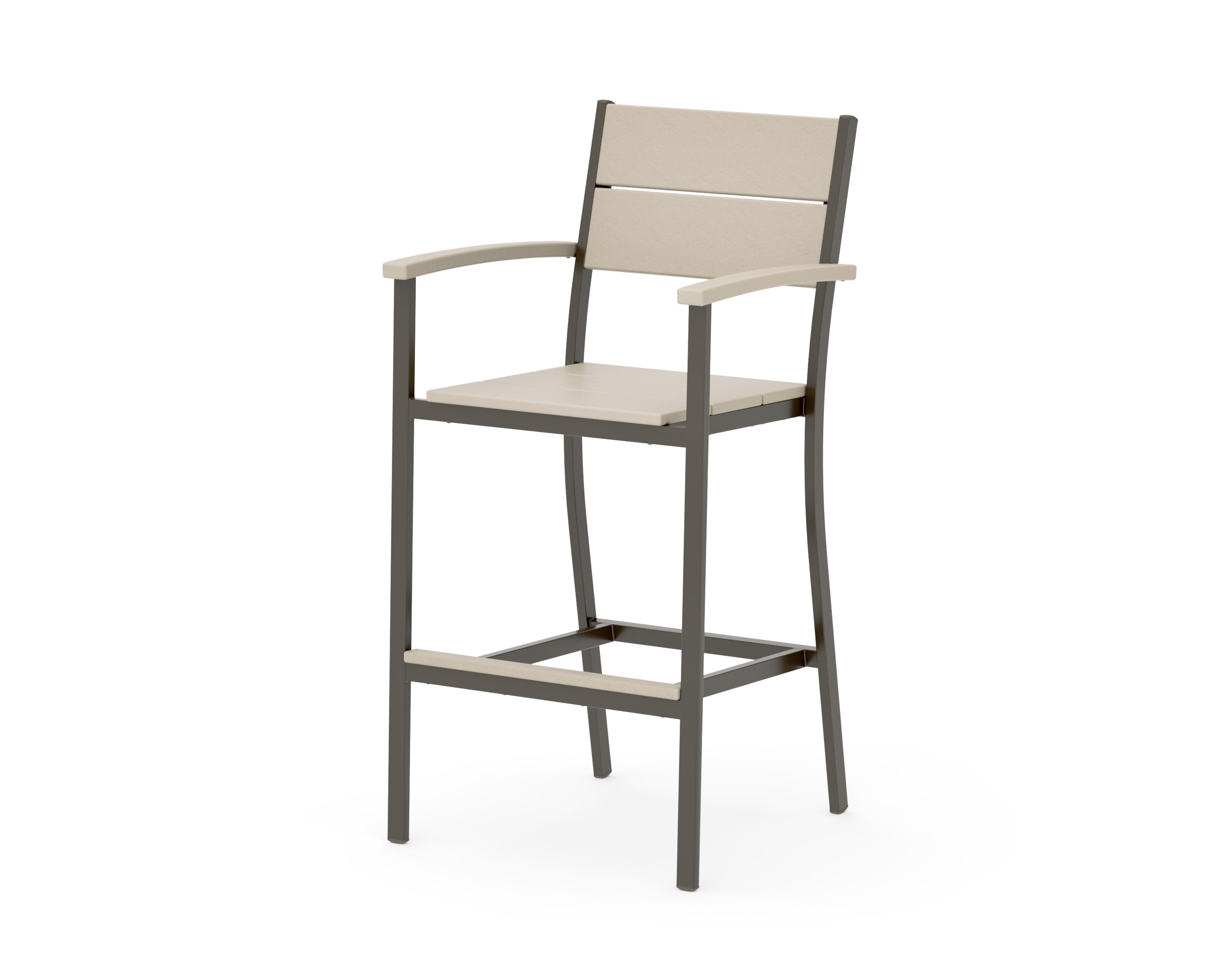 Main Street Bar Arm Chair in Bronze / Sand