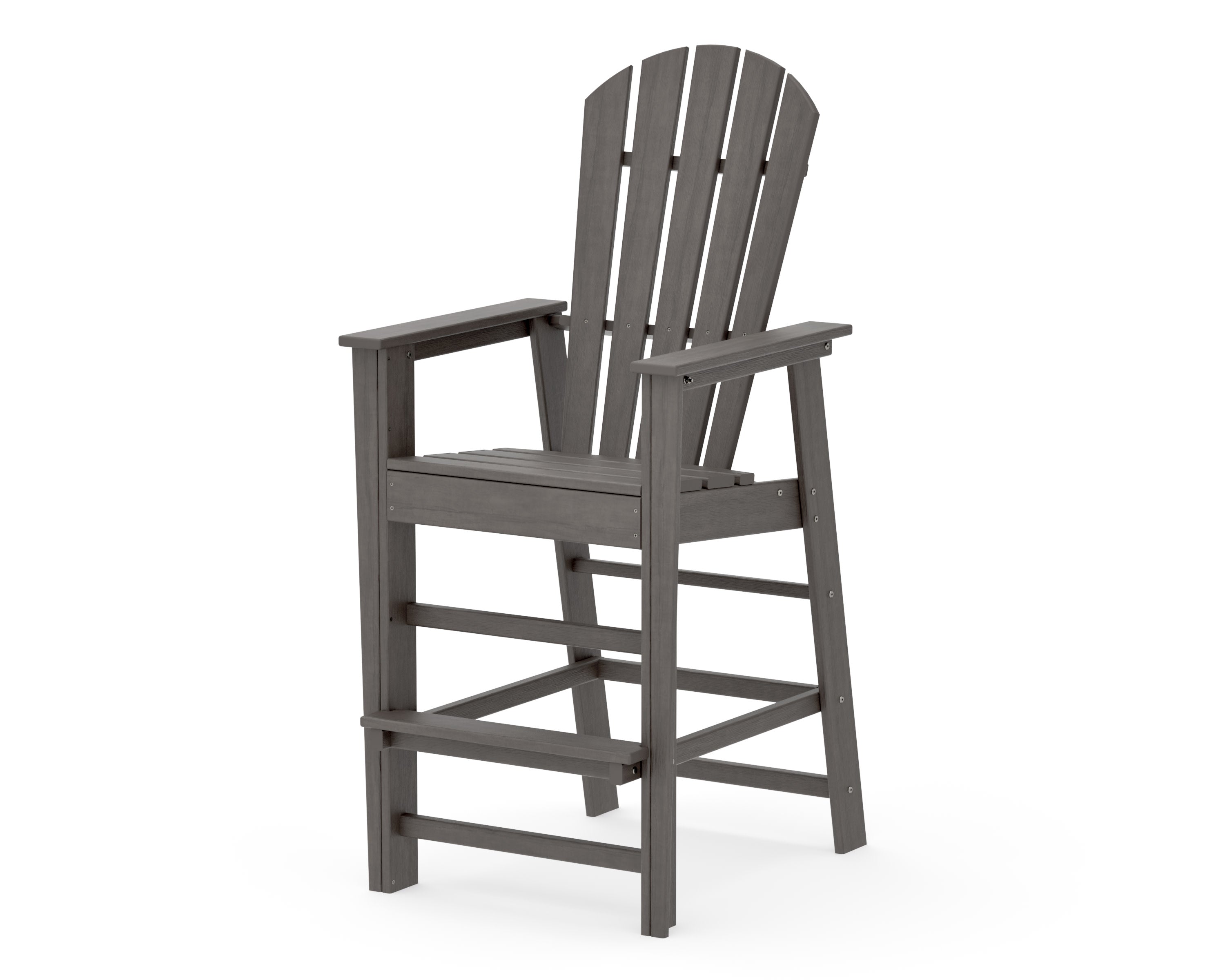 South Beach Bar Chair in Driftwood