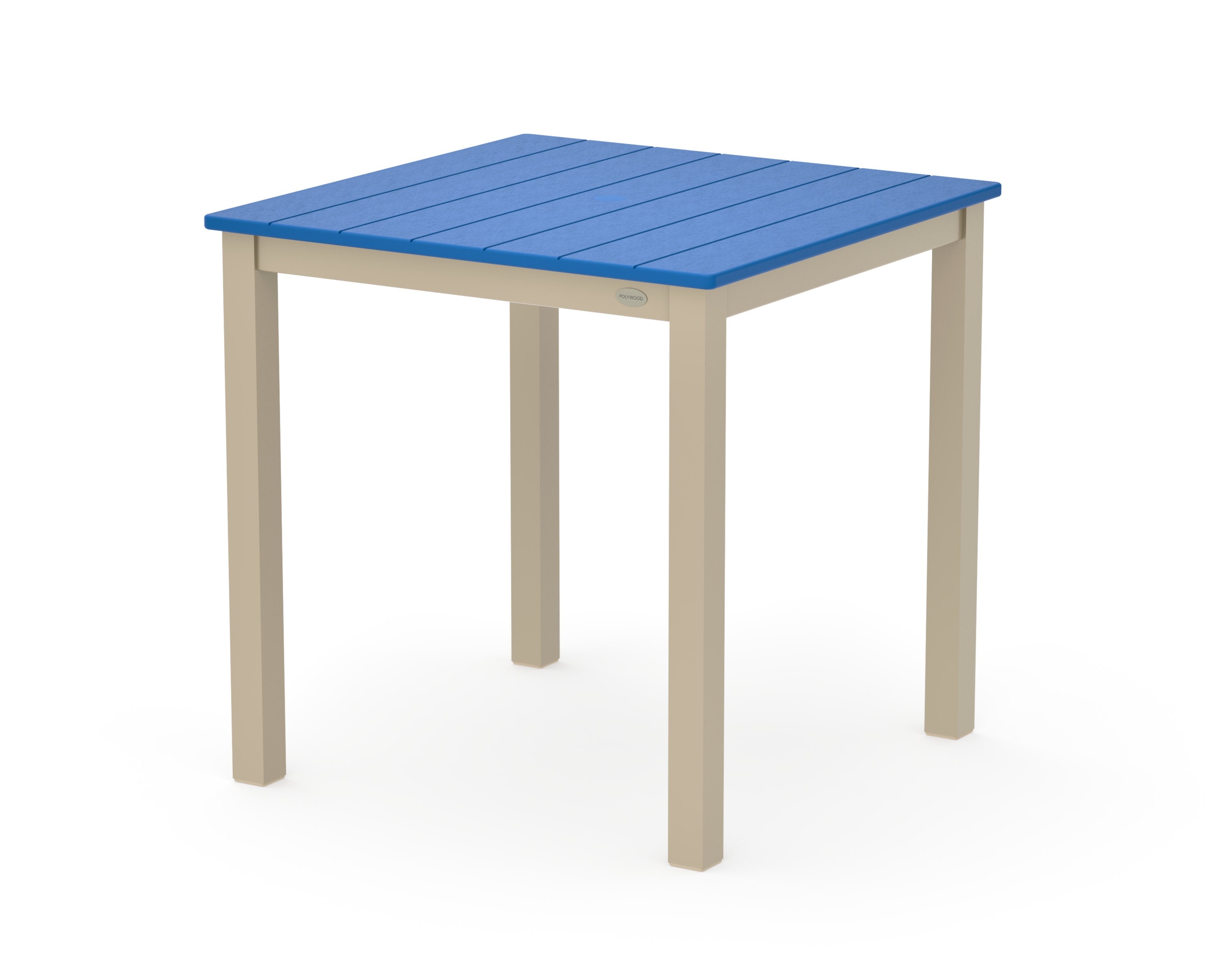 Main Street 30 x 30 Dining Table in Sand / Pacific Blue