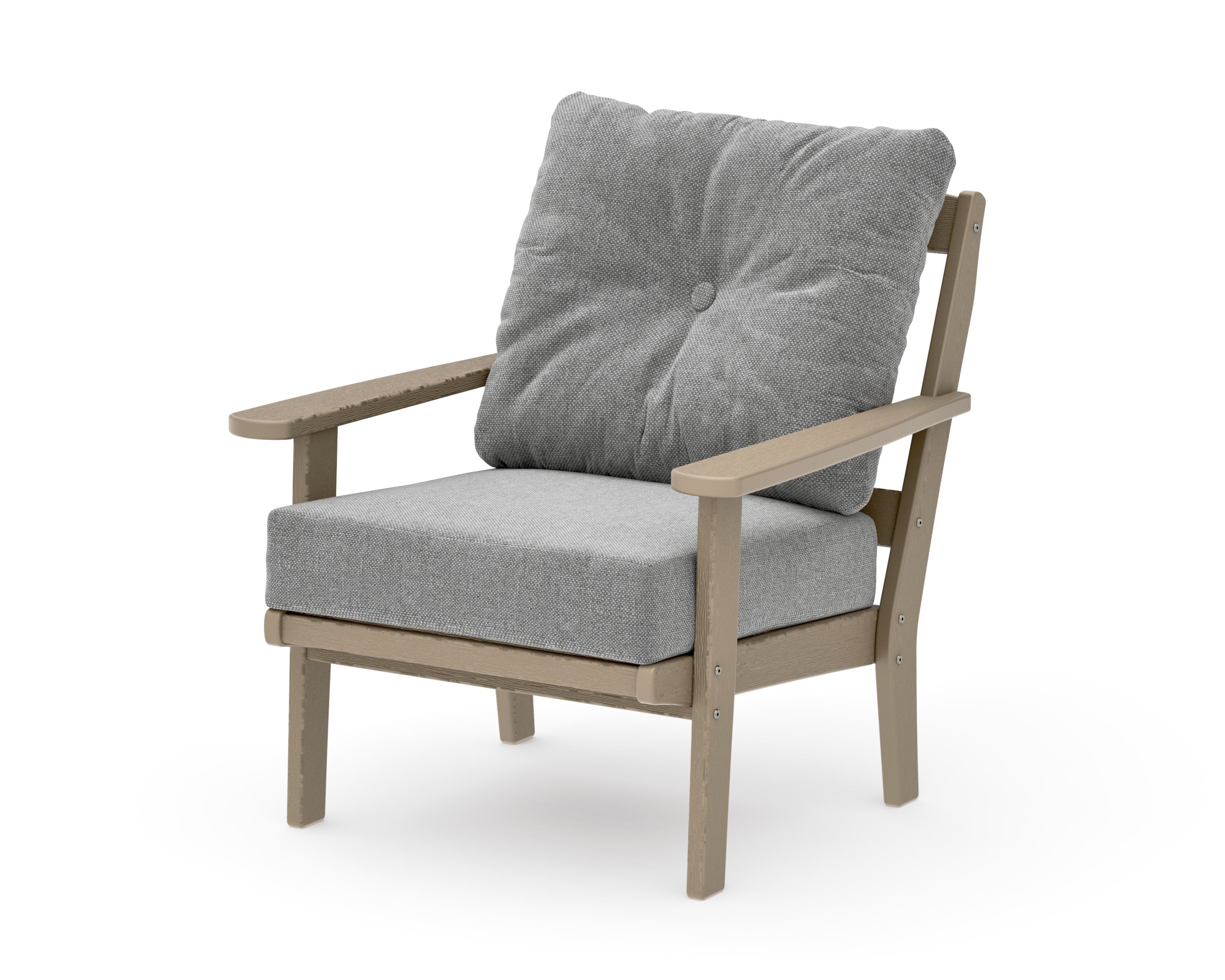 Mission Deep Seating Chair in Vintage Sahara / Grey Mist