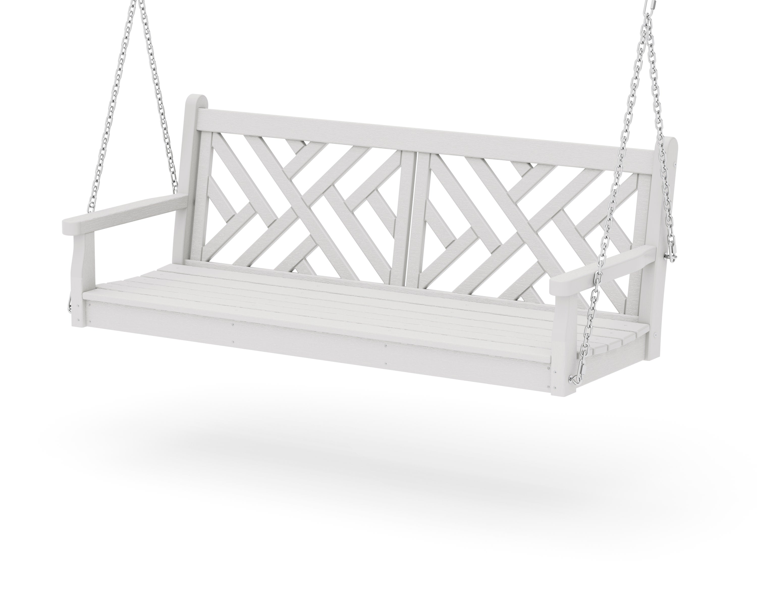 Chippendale 60" Swing in Vintage White