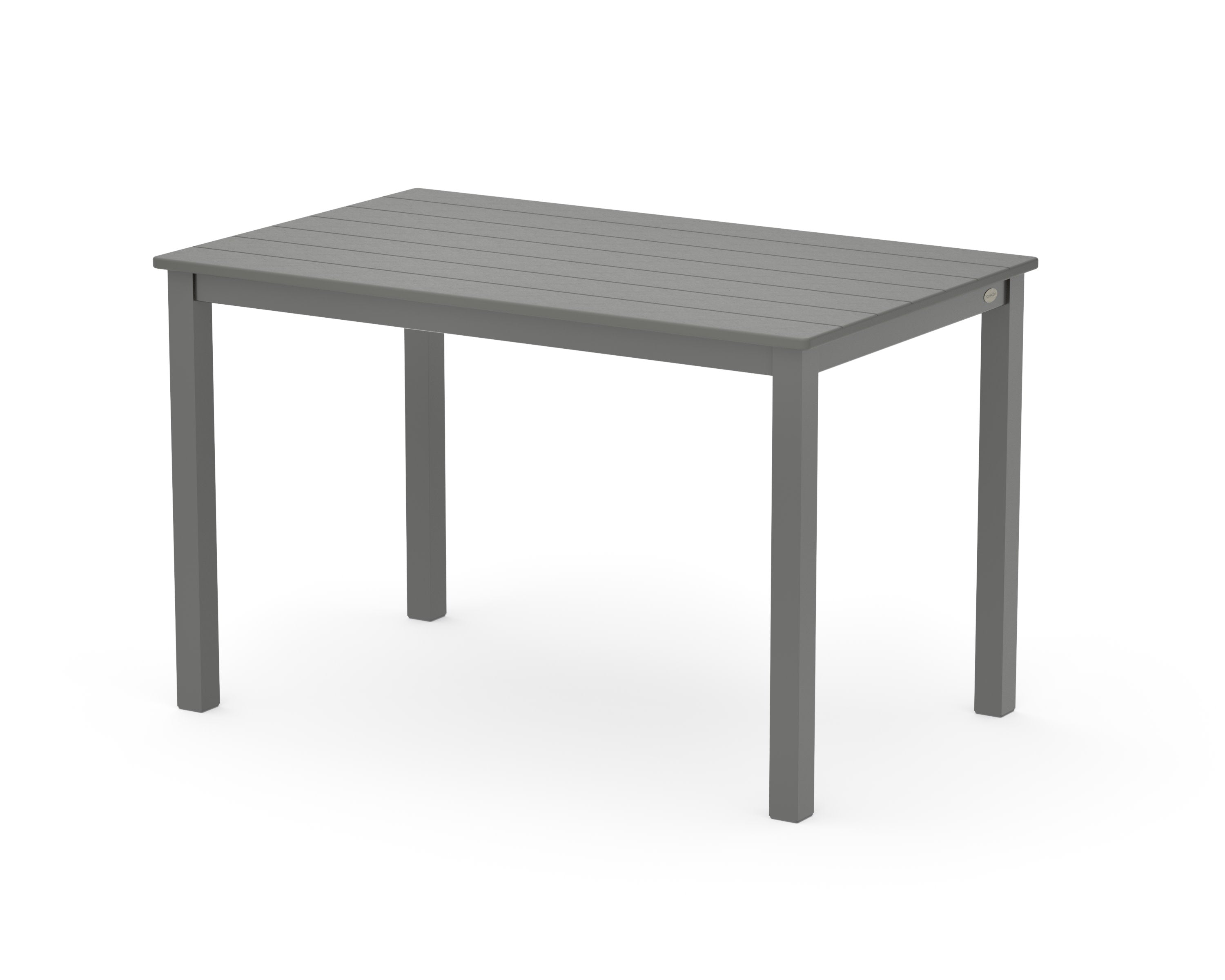 Main Street 30 x 48 Dining Table in Charcoal / Slate Grey