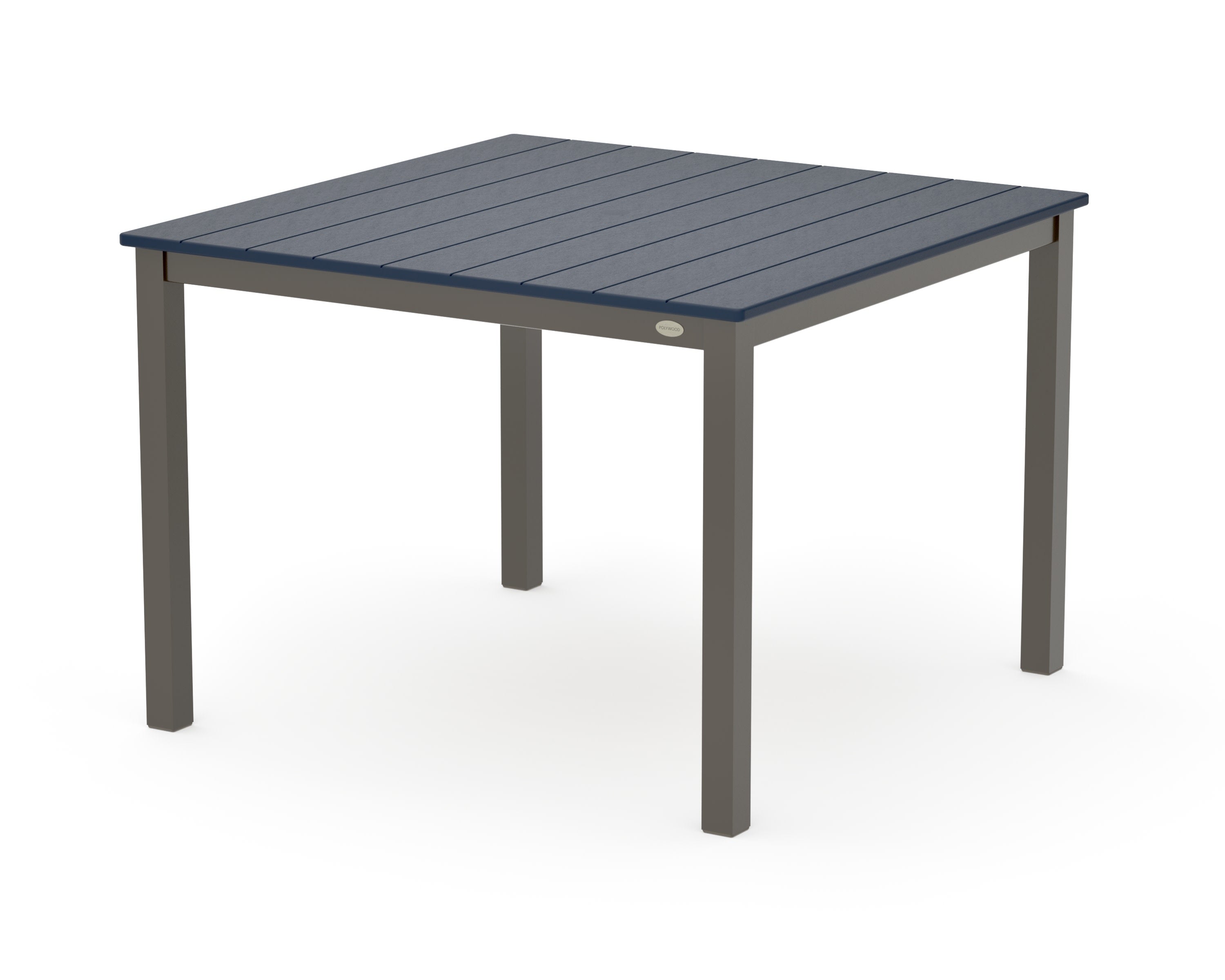 Main Street 42 x 42 Dining Table in Bronze / Navy