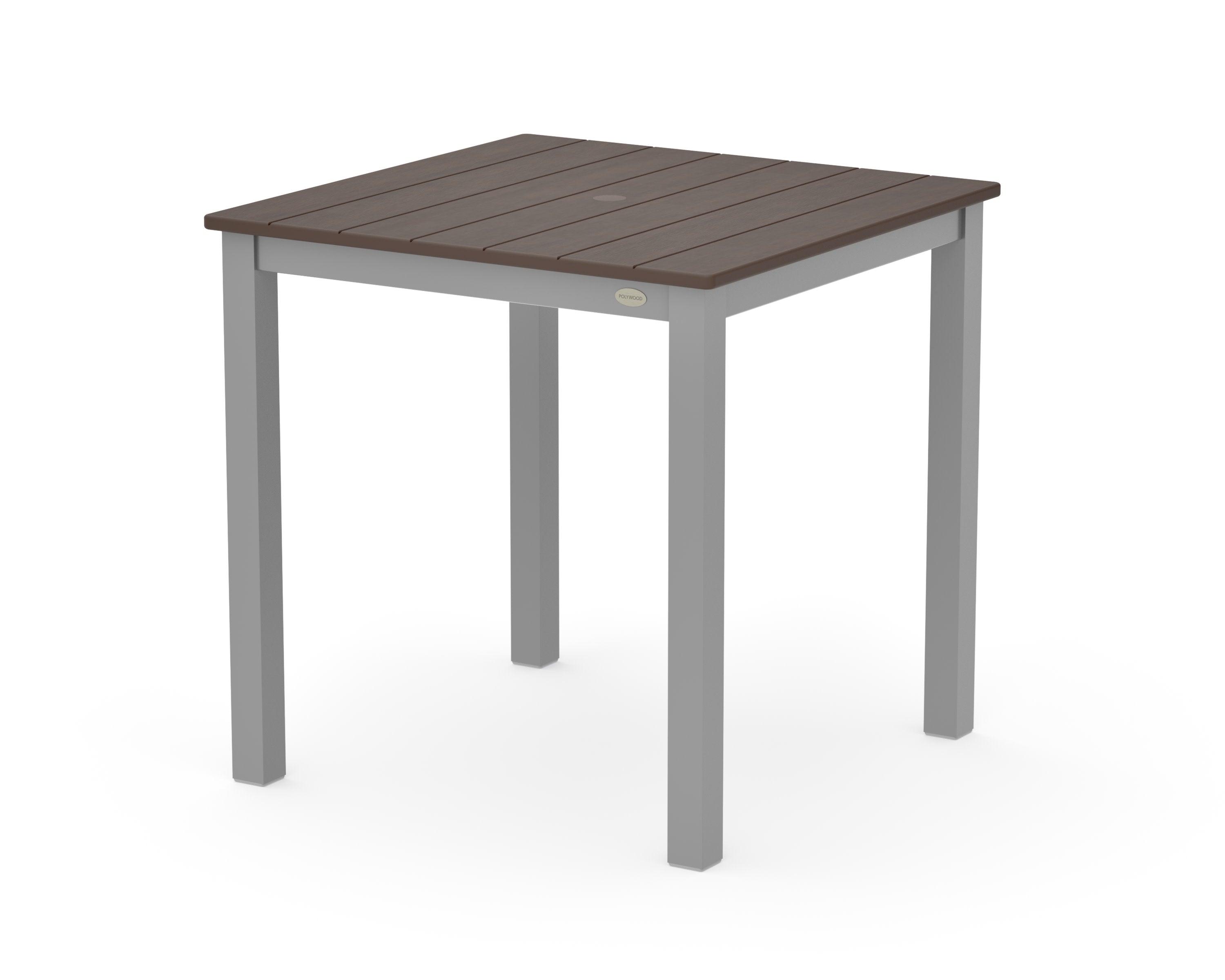 Main Street 30 x 30 Dining Table in Silver / Kona
