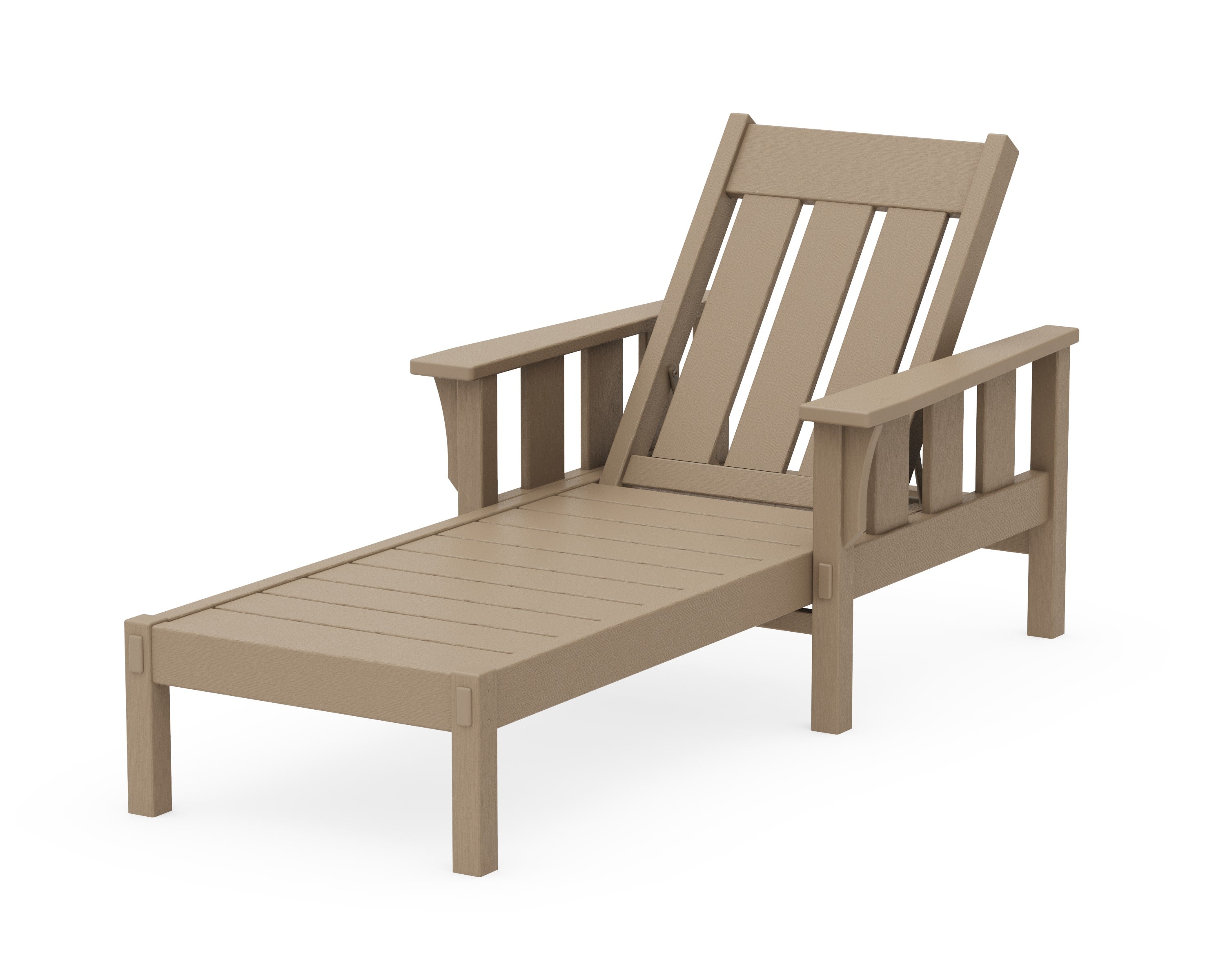 Acadia Chaise Lounge in Vintage Sahara