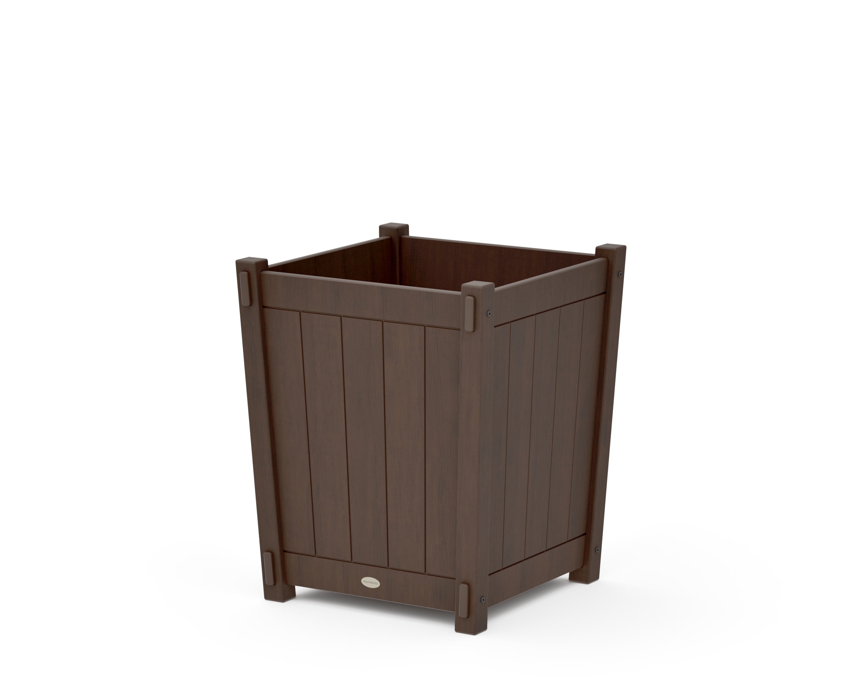 Vineyard Large Tapered Square Short Planter Box in Kona
