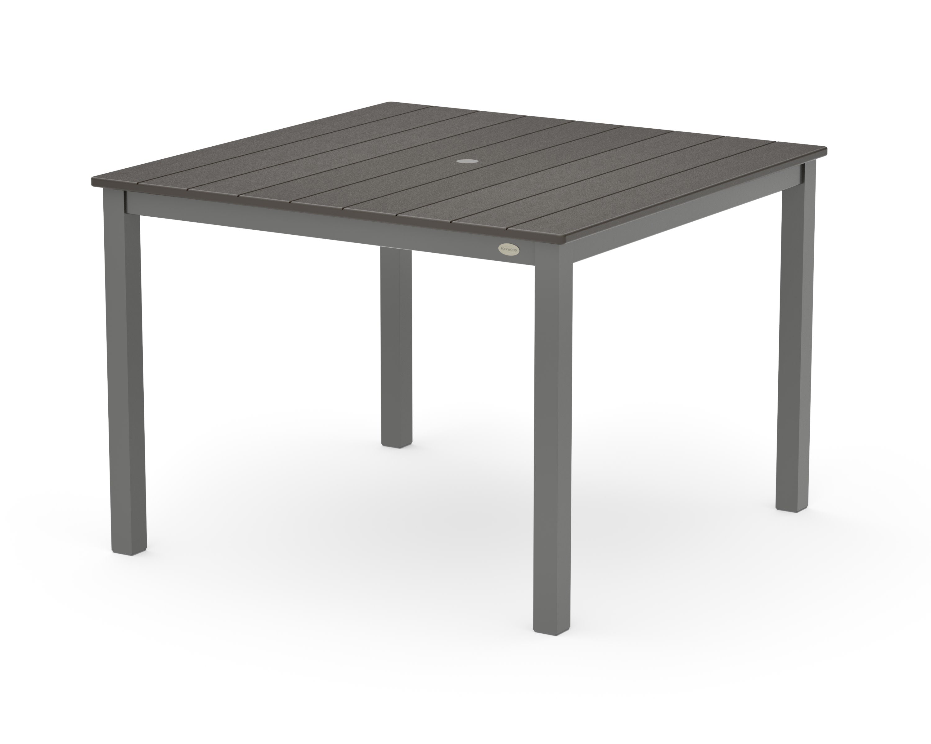 Main Street 42 x 42 Dining Table in Charcoal / Vintage Coffee