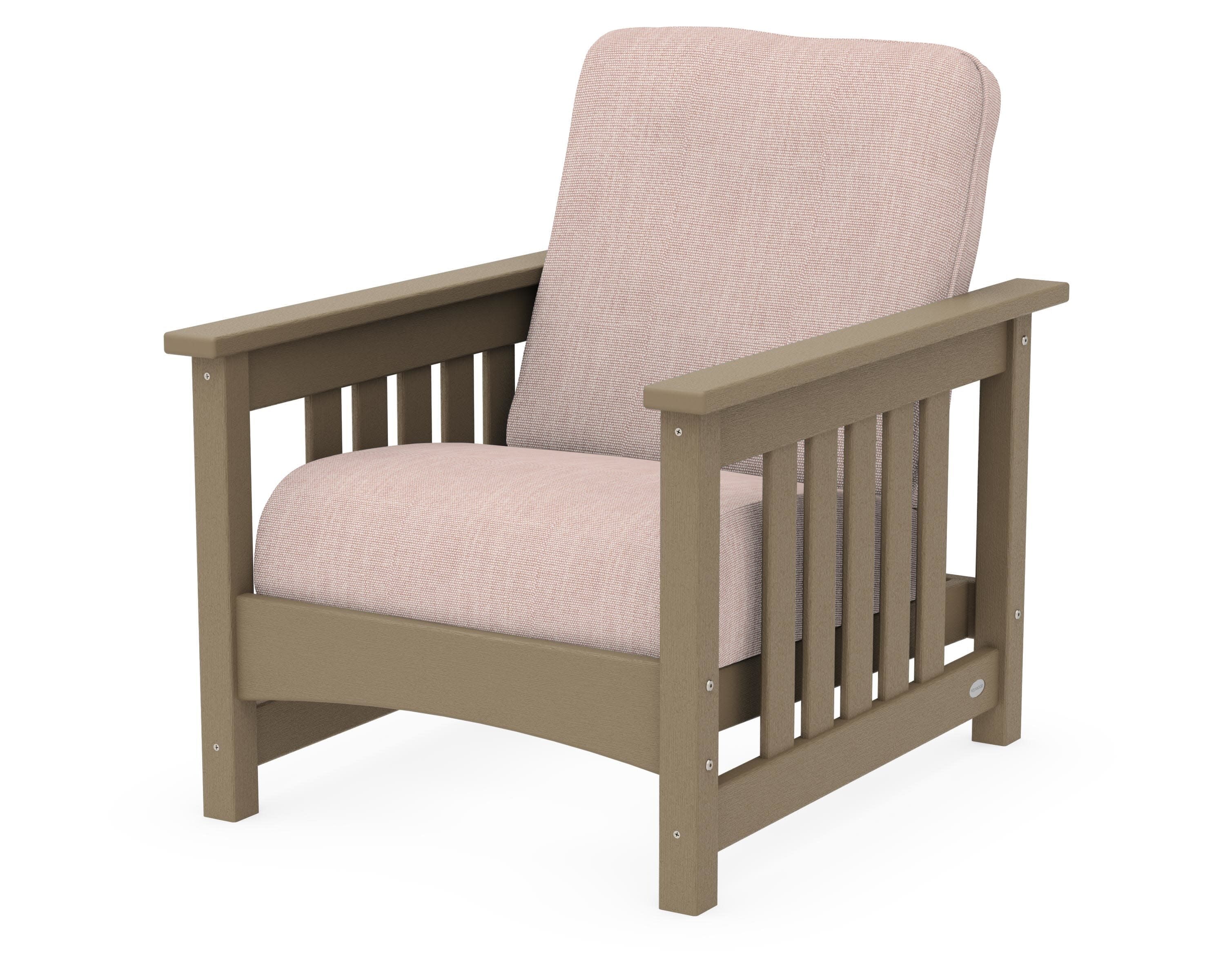 Club Mission Chair in Vintage Sahara / Play Cameo