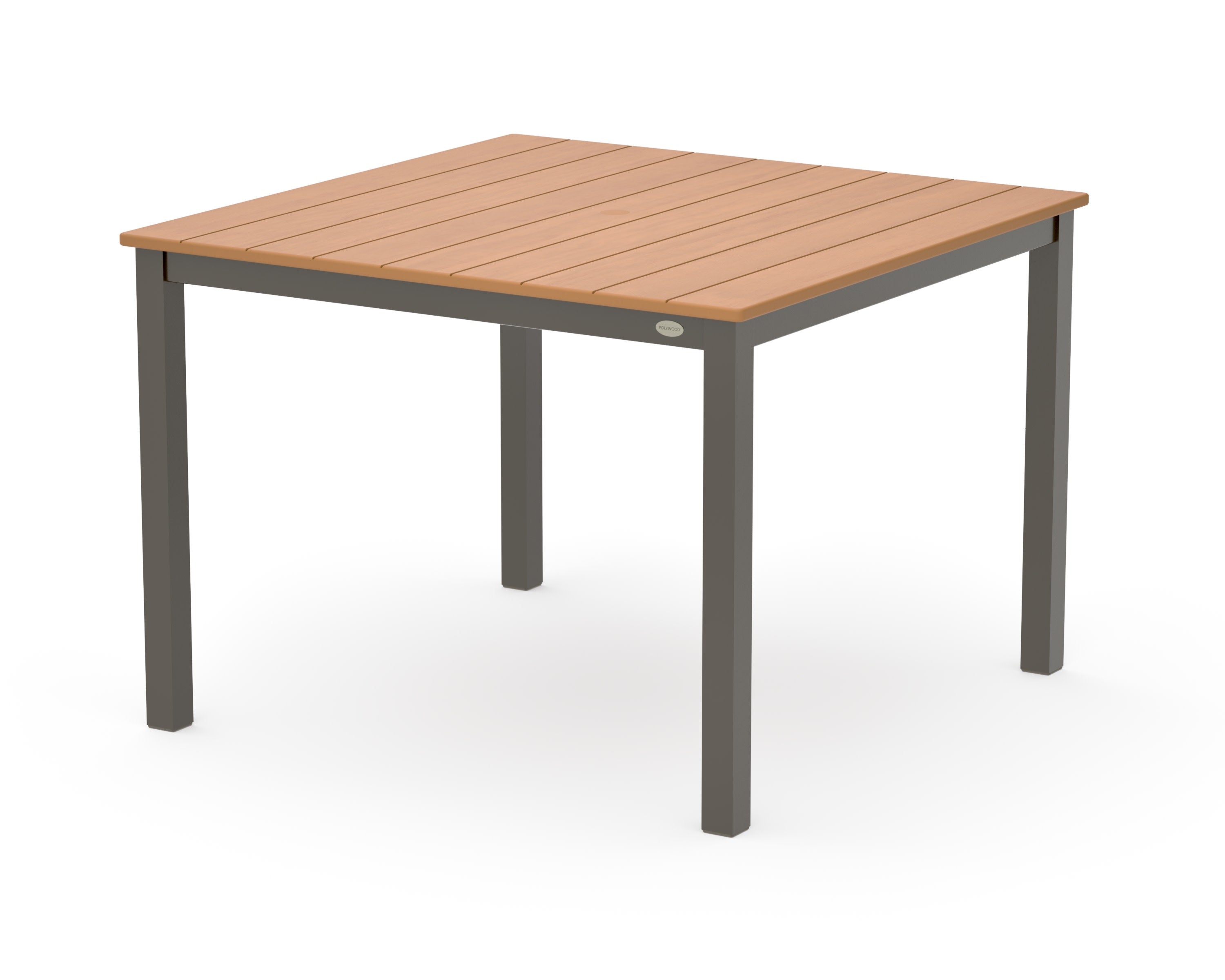 Main Street 42 x 42 Dining Table in Bronze / Natural